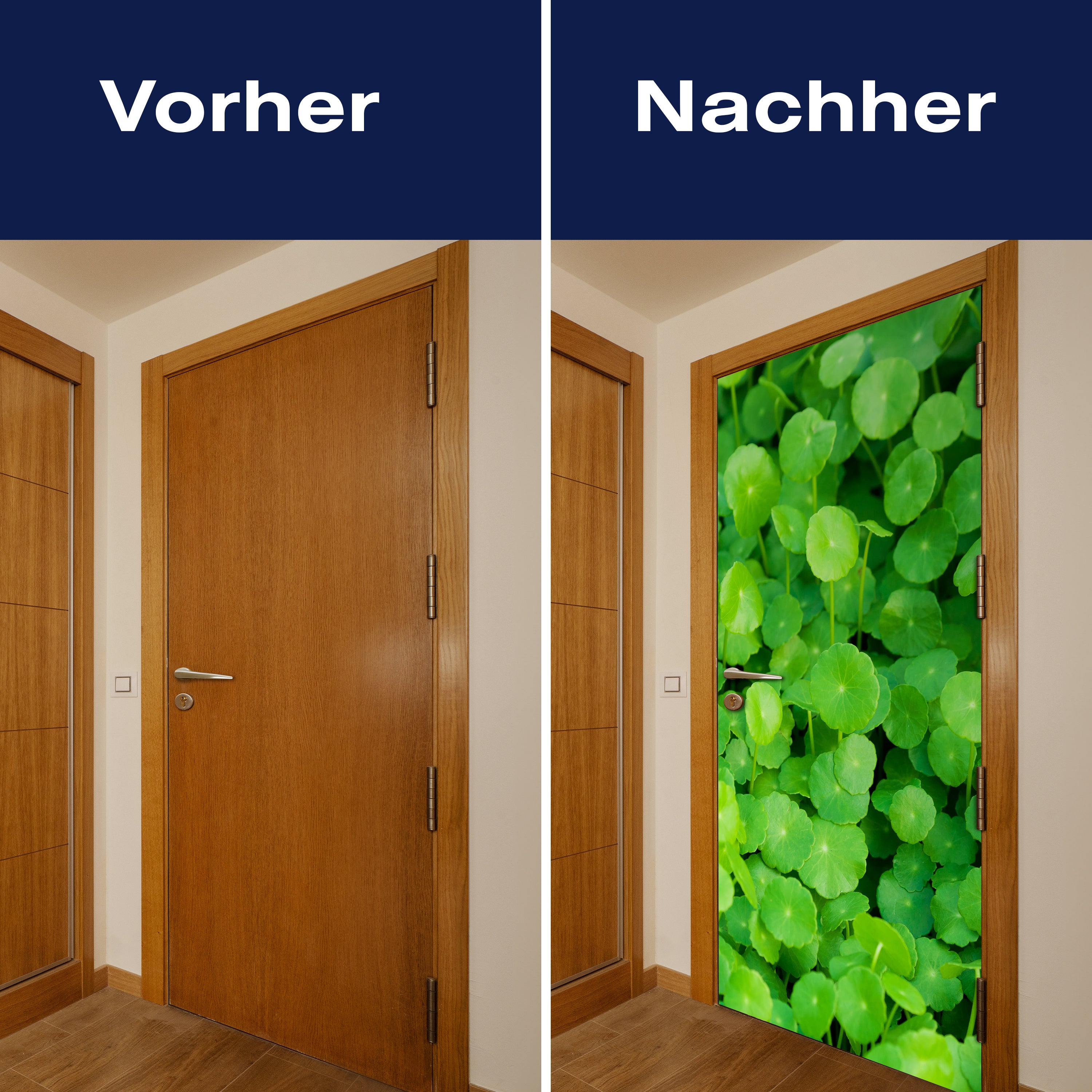 Türtapete Grünpflanzen Hintergrund M1046 - Bild 10 Türtapete Grünpflanzen Hintergrund M1046 - Bild 10