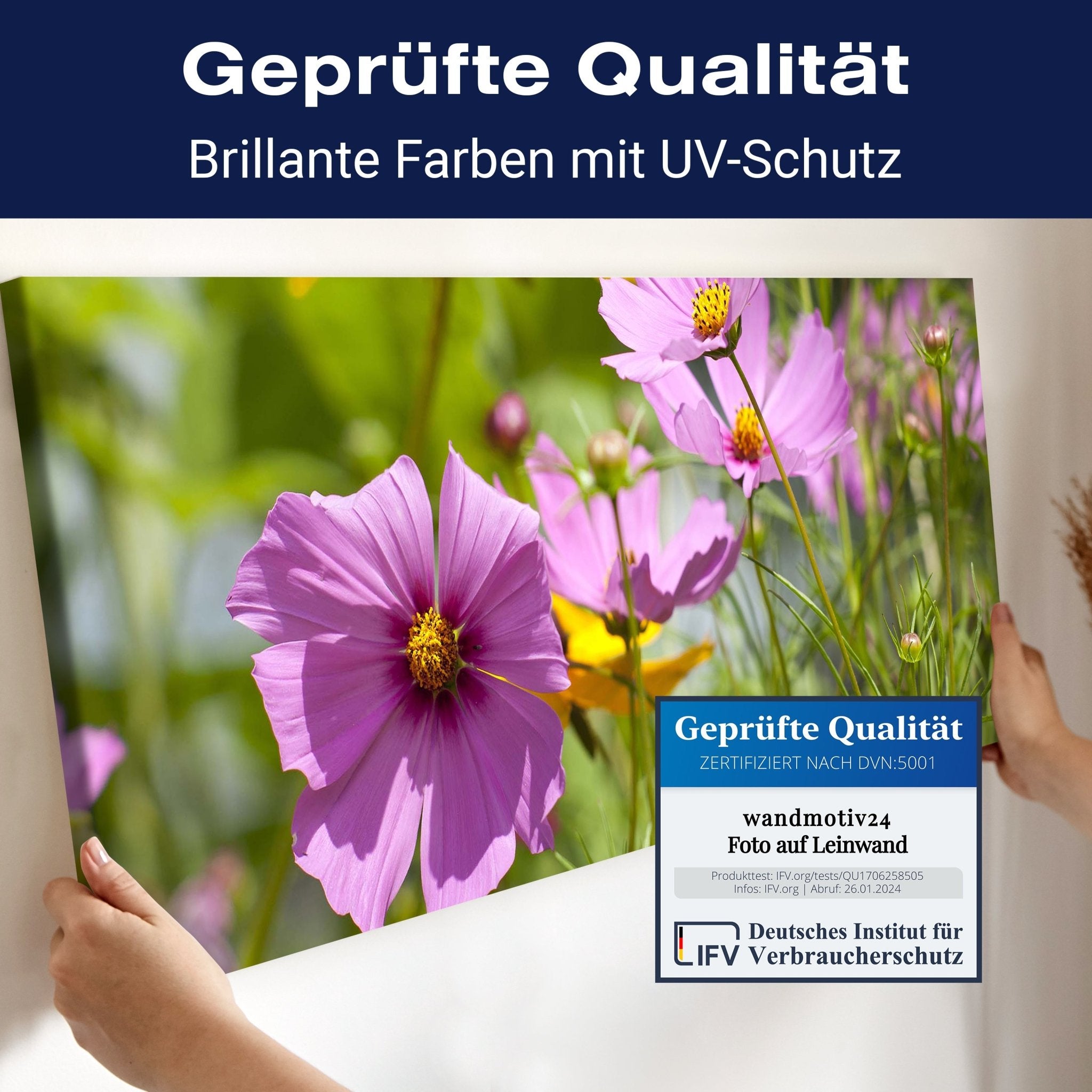 Leinwandbild Schöne Frühlingsblumen M1048 kaufen - Bild 4 Leinwandbild Schöne Frühlingsblumen M1048 kaufen - Bild 4