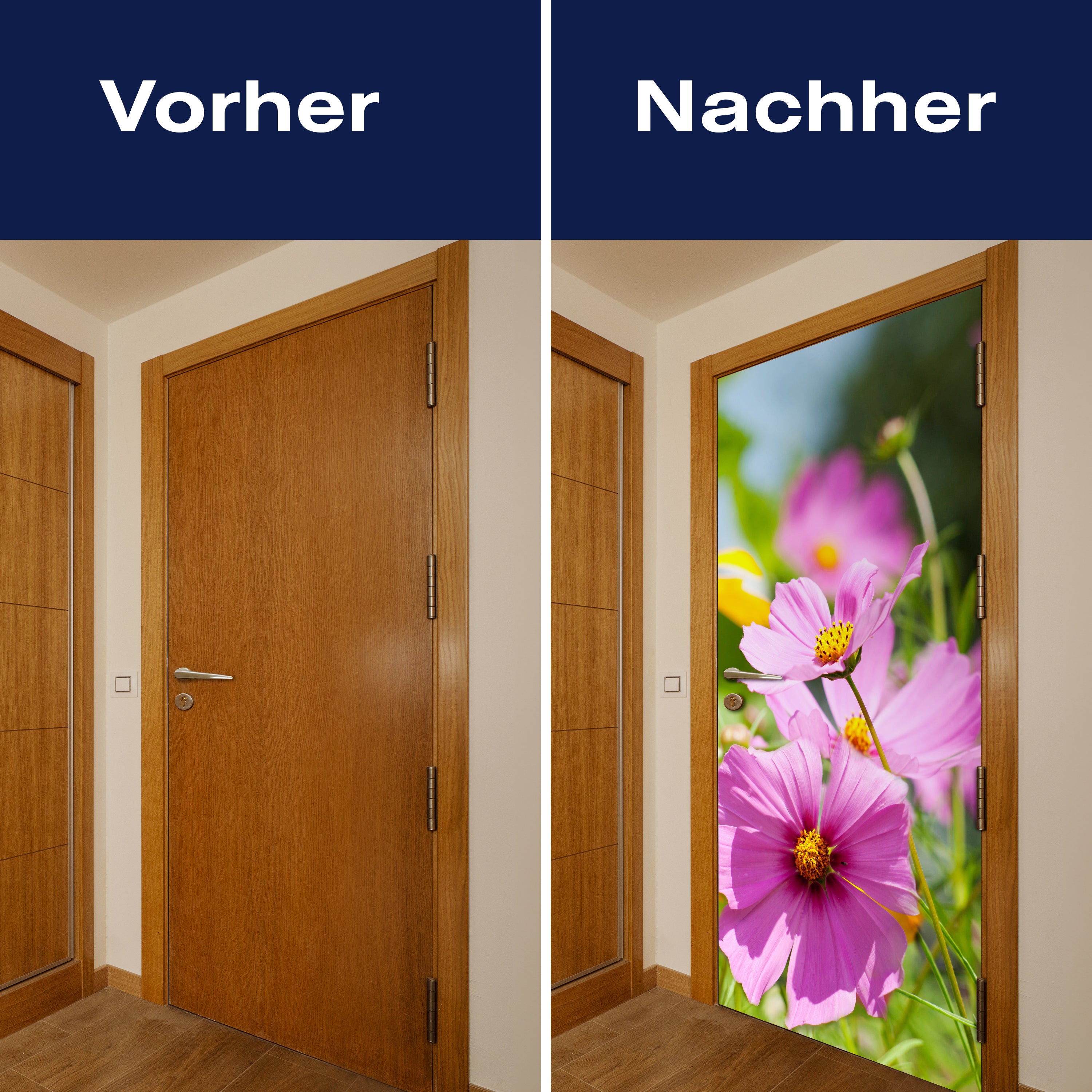 Türtapete Schöne Frühlingsblumen M1048 - Bild 10 Türtapete Schöne Frühlingsblumen M1048 - Bild 10