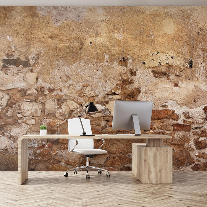 Fototapete Alte Mauer, aus Stein und Stuck M1051 - Bild 1 Fototapete Alte Mauer, aus Stein und Stuck M1051 - Bild 1