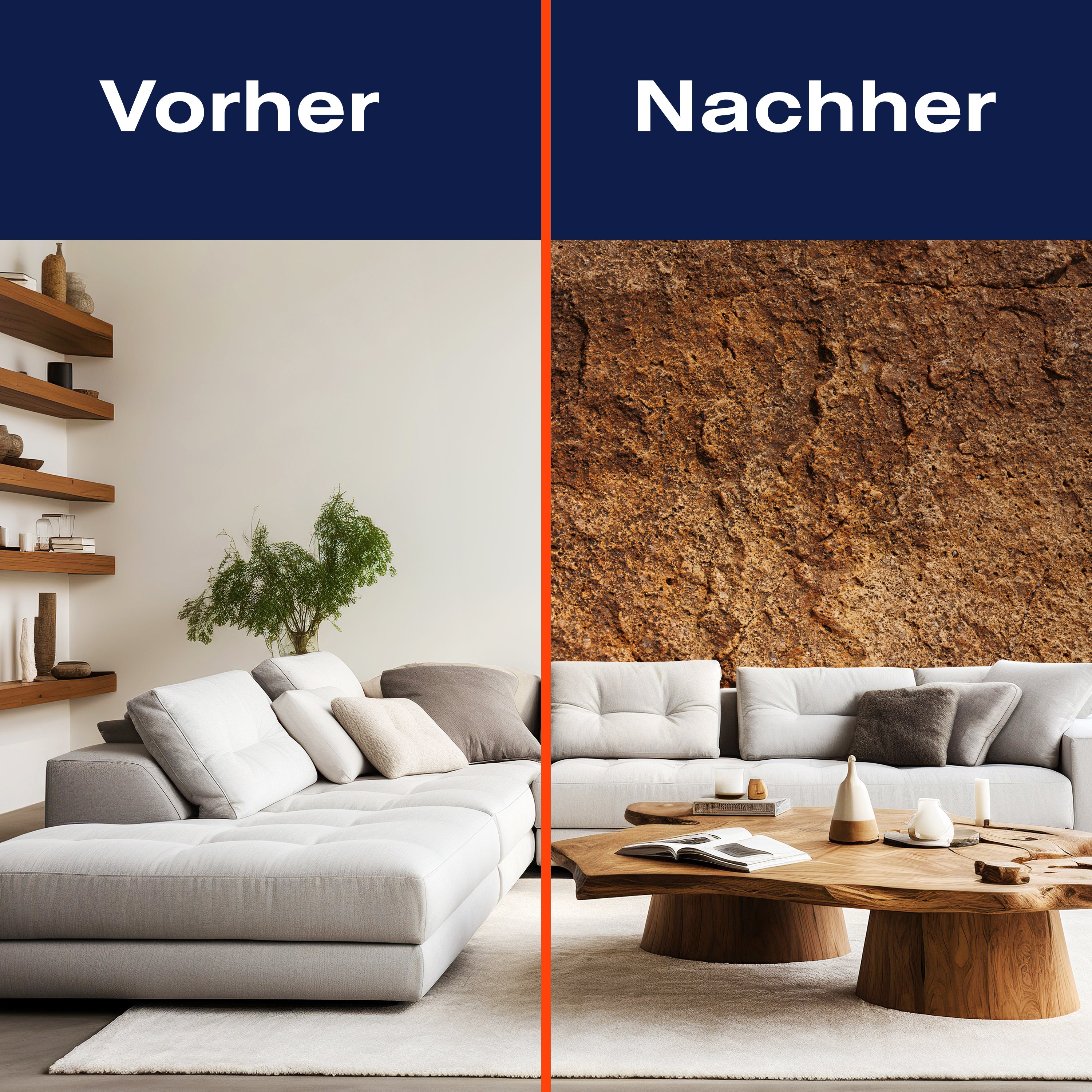 Fototapete Stein gelb-rote Farbe M1054 - Bild 9 Fototapete Stein gelb-rote Farbe M1054 - Bild 9