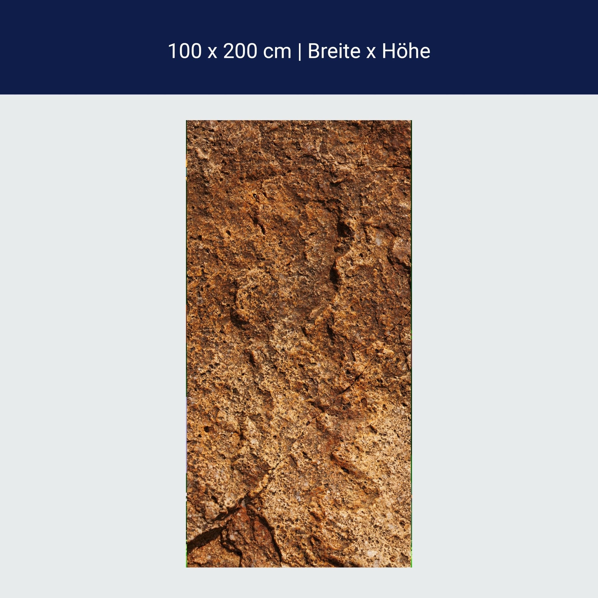 Türtapete Stein gelb-rote Farbe M1054 Türtapete Stein gelb-rote Farbe M1054
