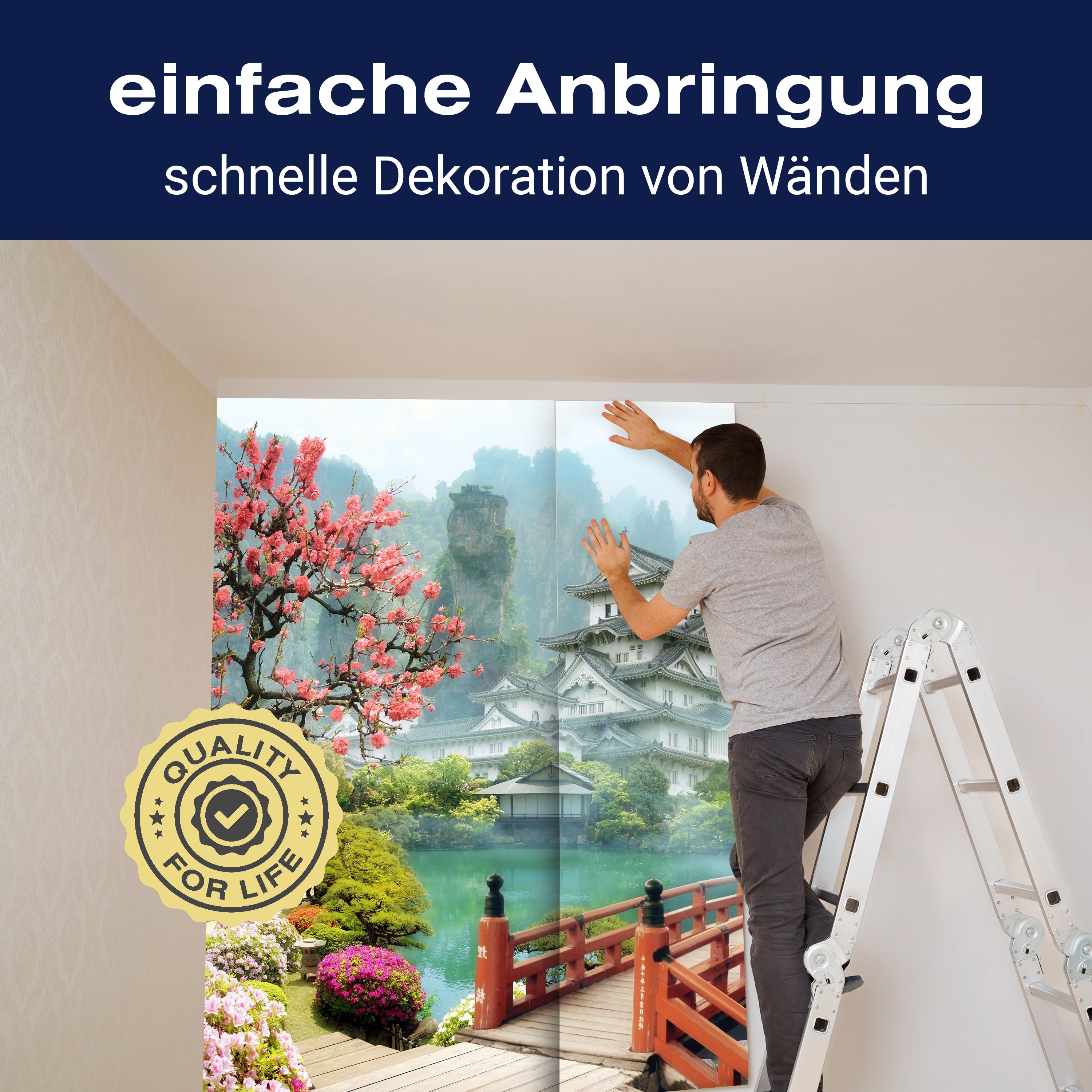 Fototapete Asien Dorf Japan M1072 - Bild 3 Fototapete Asien Dorf Japan M1072 - Bild 3