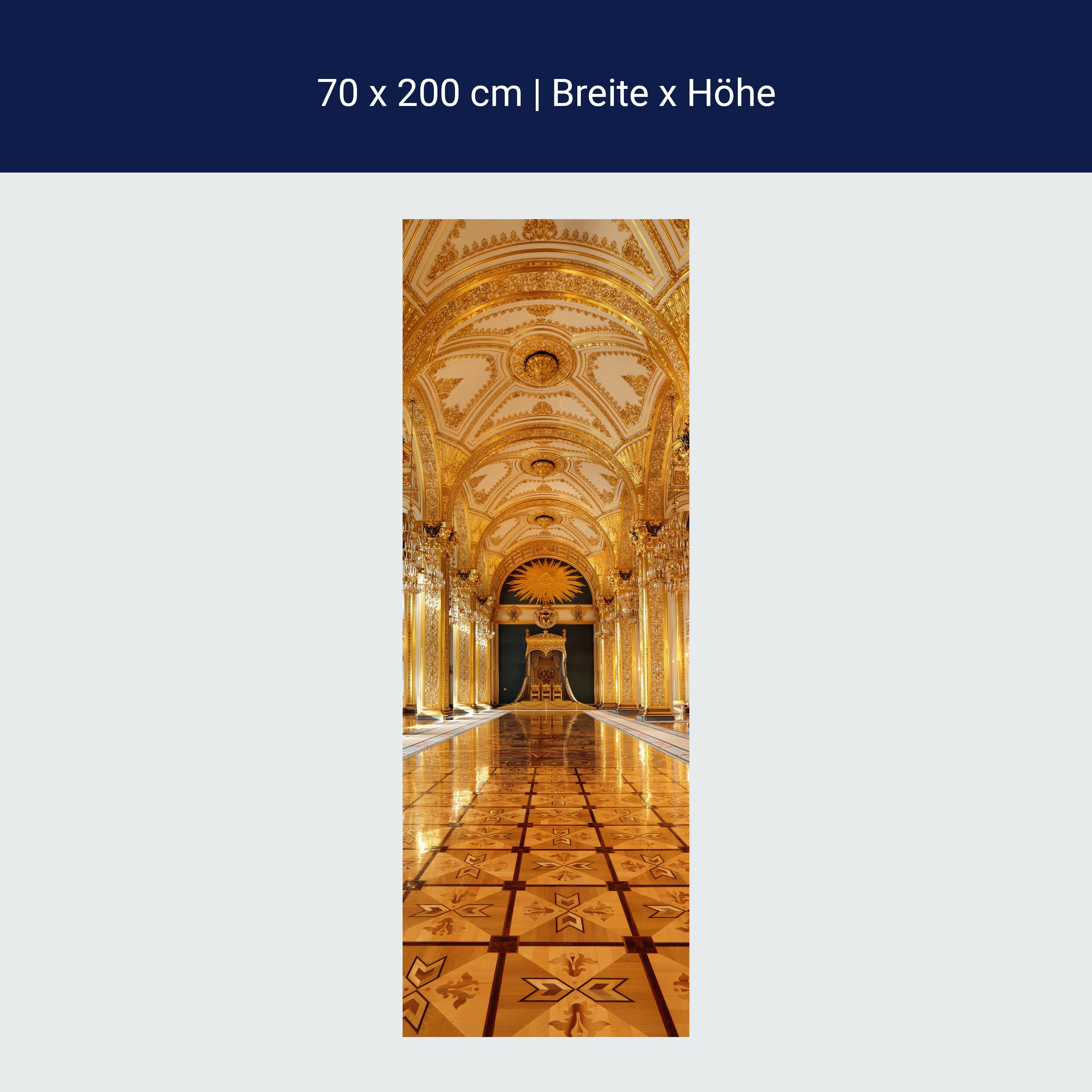 Türtapete Thron-saal in Moskau, Russland, Kunst M1072 Türtapete Thron-saal in Moskau, Russland, Kunst M1072