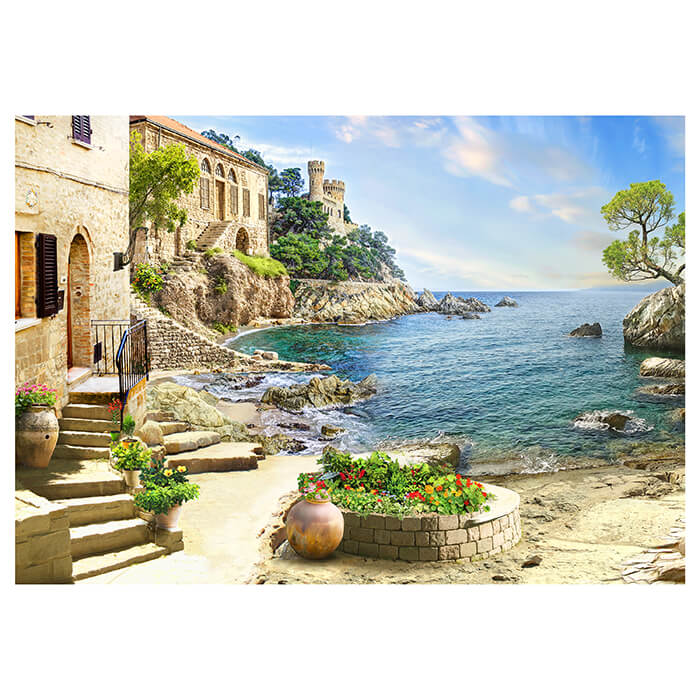 Fototapete Meer Burg Küste M1074 - Bild 2 Fototapete Meer Burg Küste M1074 - Bild 2