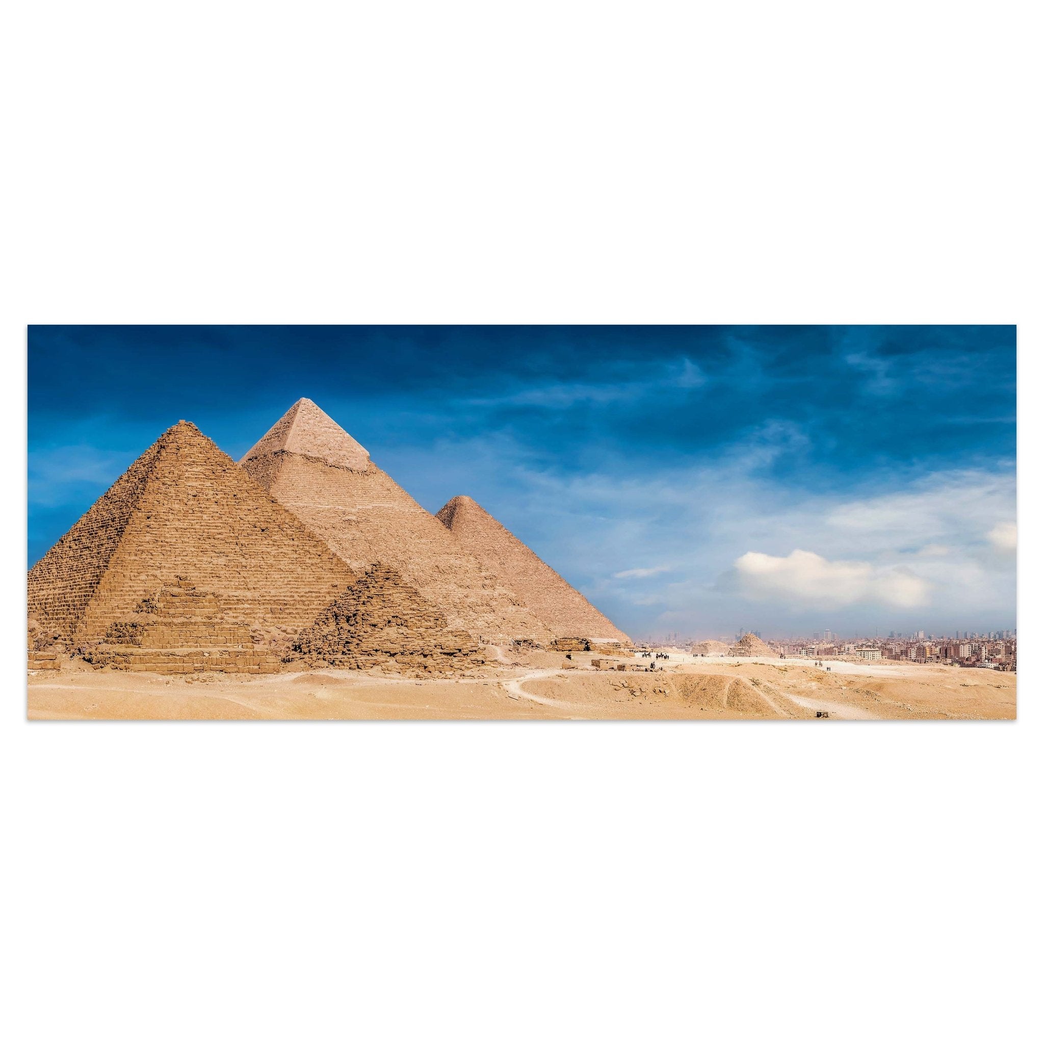 Leinwandbild Pyramiden von Gizeh, Cheops, Kairo M1084 kaufen - Bild 1 Leinwandbild Pyramiden von Gizeh, Cheops, Kairo M1084 kaufen - Bild 1