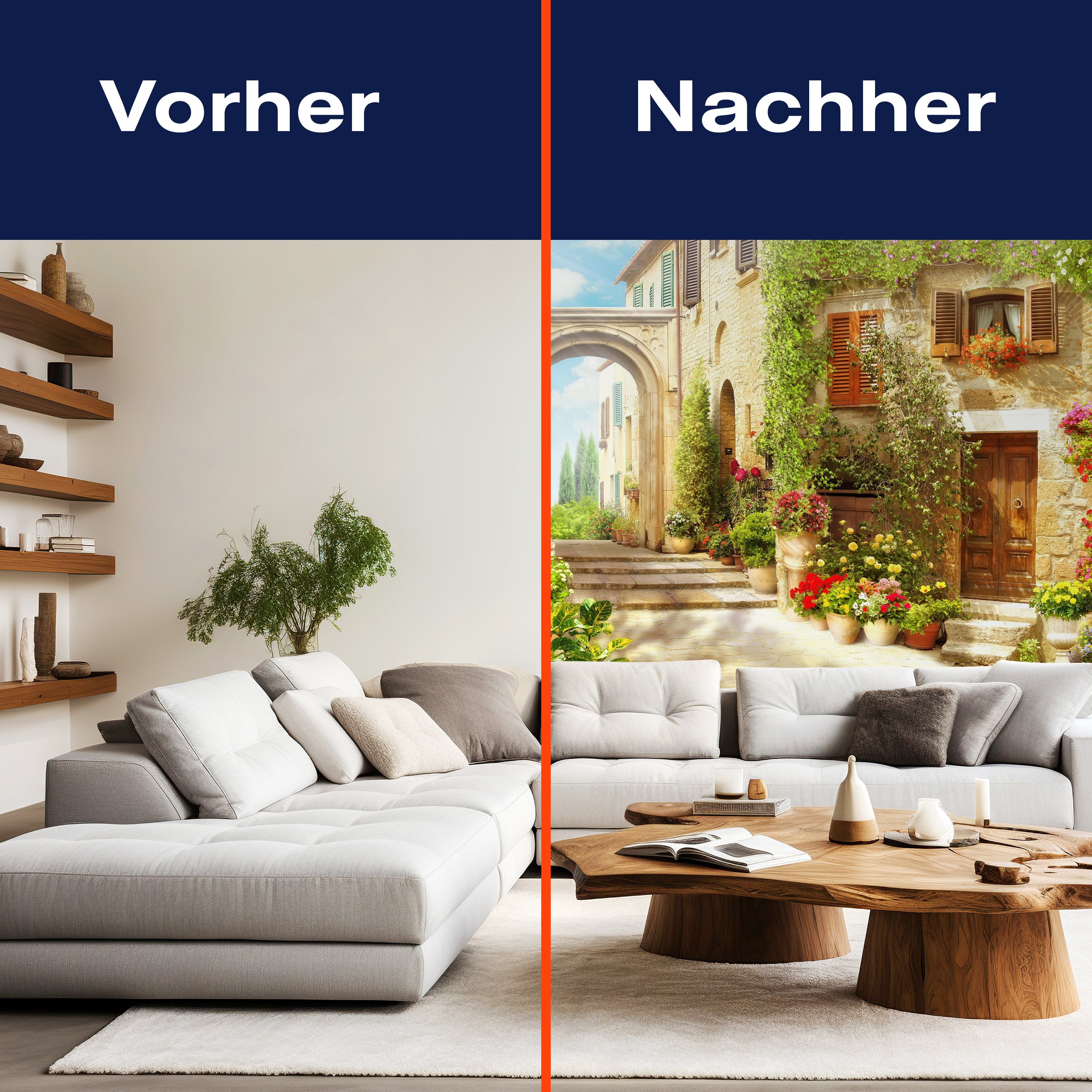 Fototapete Strasse italienische Stadt Italien Gasse M1084 - Bild 9 Fototapete Strasse italienische Stadt Italien Gasse M1084 - Bild 9