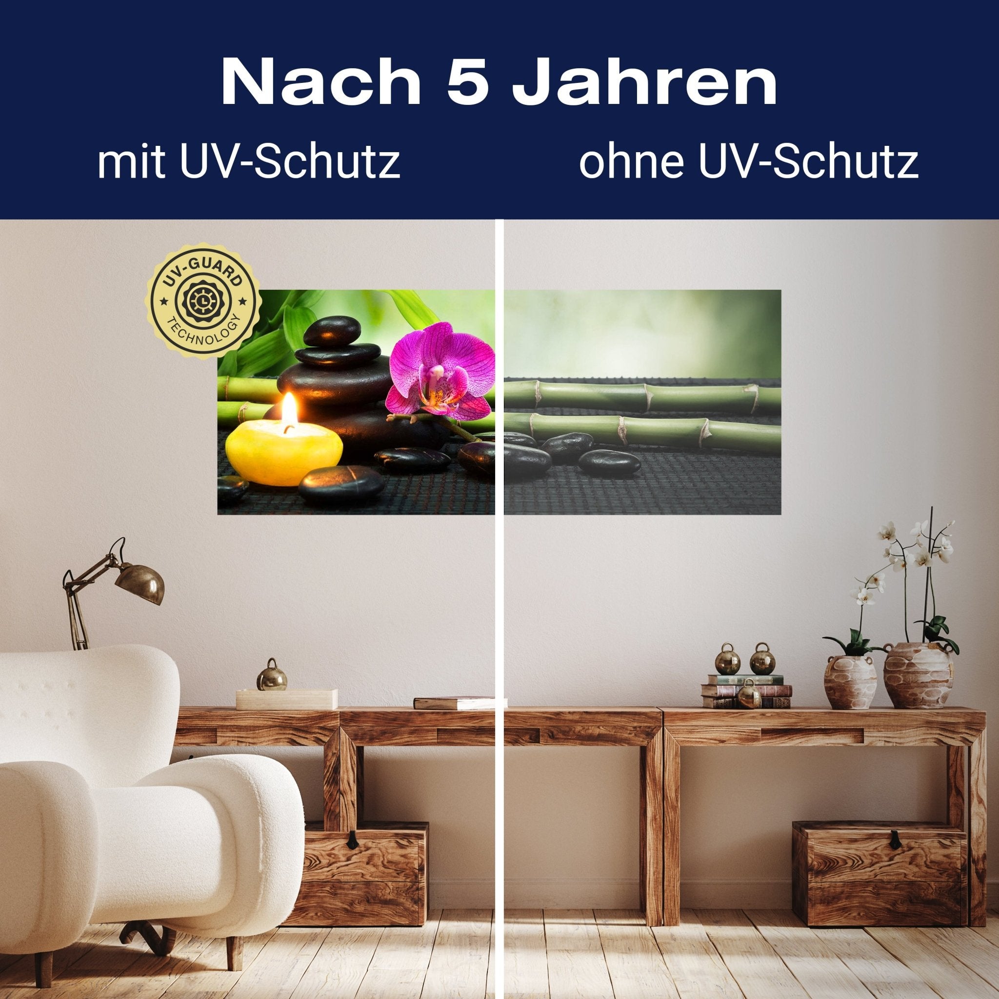 Leinwandbild Steine, Kerze & Blüte, Bambus, Wellness M1099 kaufen - Bild 9 Leinwandbild Steine, Kerze & Blüte, Bambus, Wellness M1099 kaufen - Bild 9