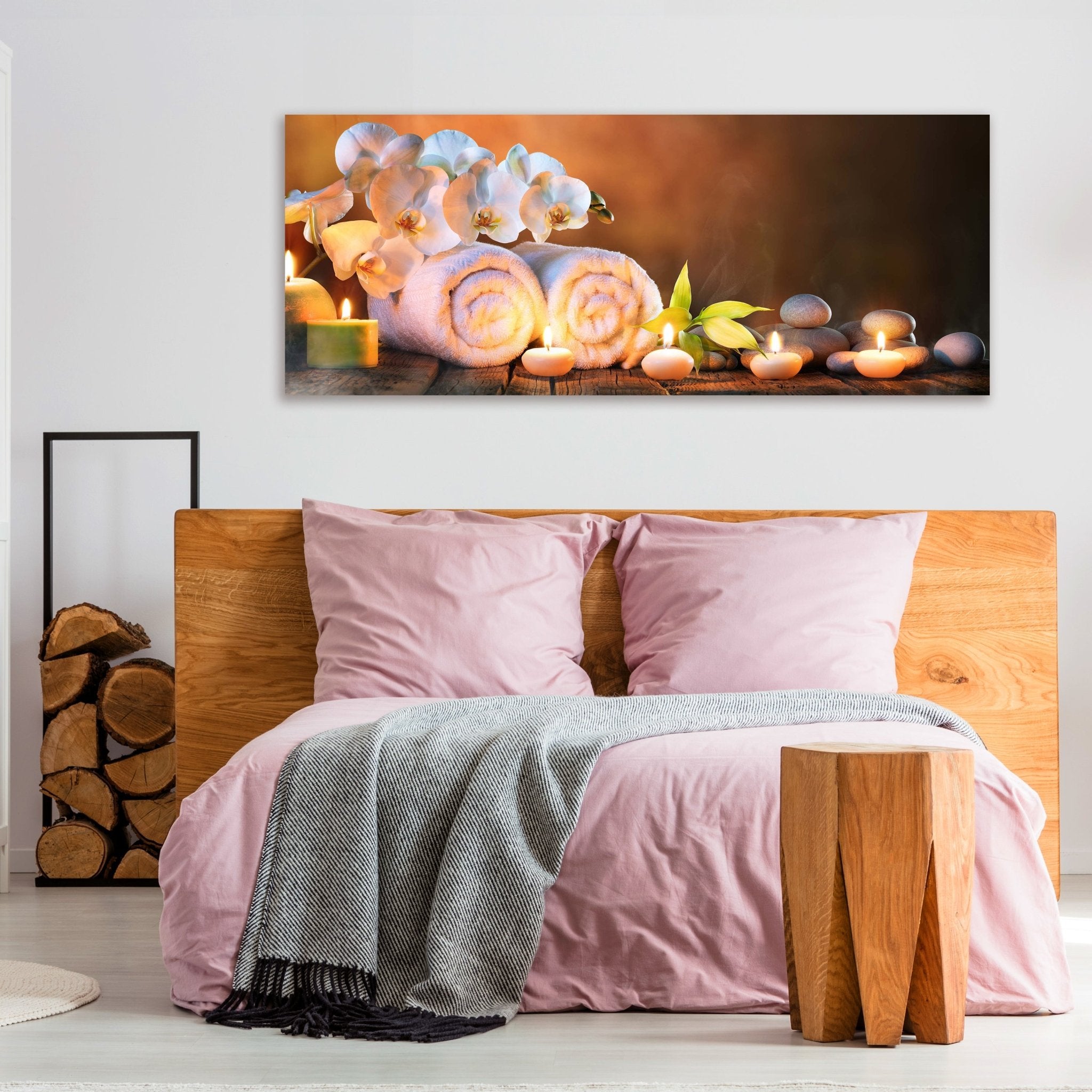 Leinwandbild Steine, Kerzen, Handtuch, Wellness, Spa M1101 kaufen - Bild 3 Leinwandbild Steine, Kerzen, Handtuch, Wellness, Spa M1101 kaufen - Bild 3