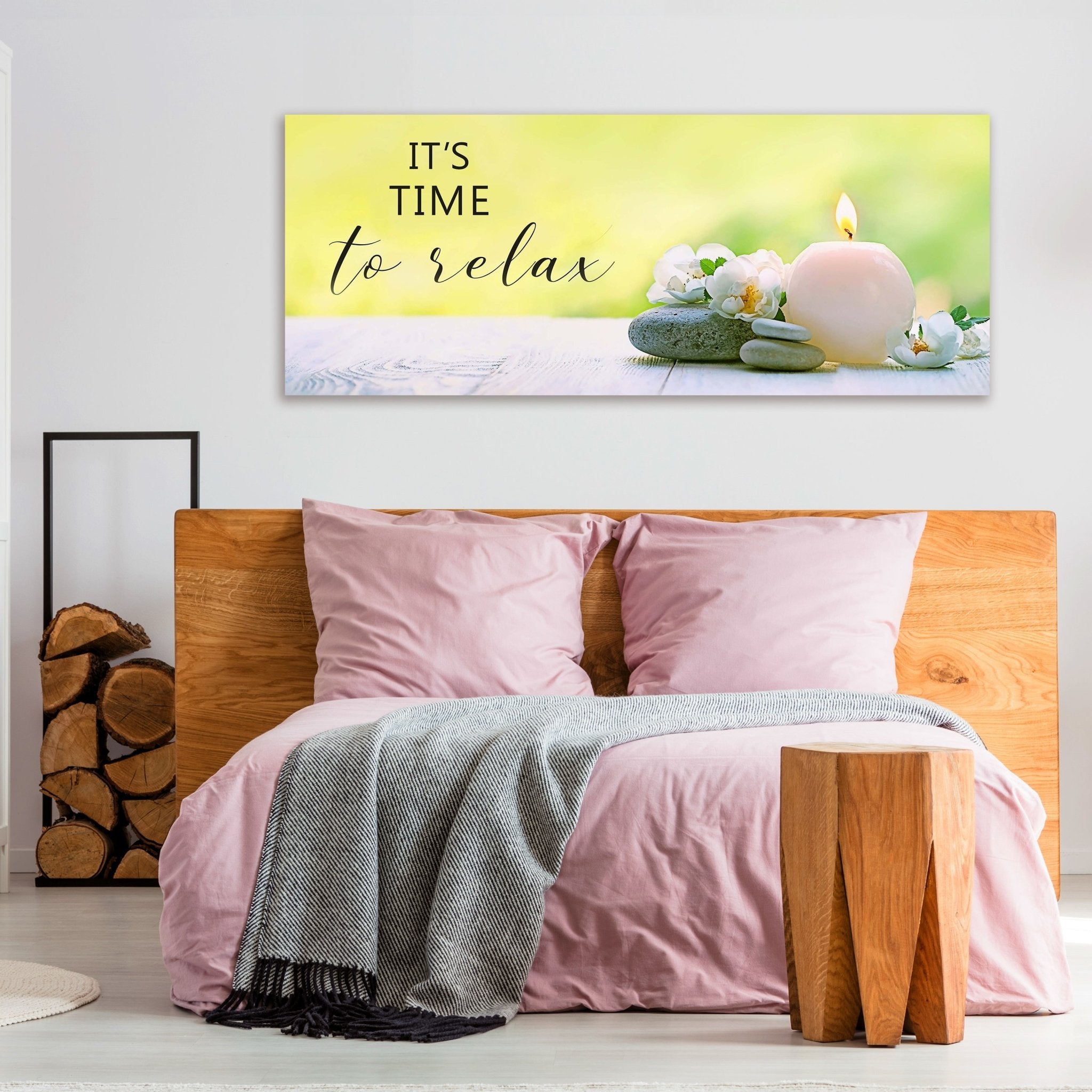 Leinwandbild Time to Relax, Steine, Kerzen, Blüten M1106 kaufen - Bild 3 Leinwandbild Time to Relax, Steine, Kerzen, Blüten M1106 kaufen - Bild 3