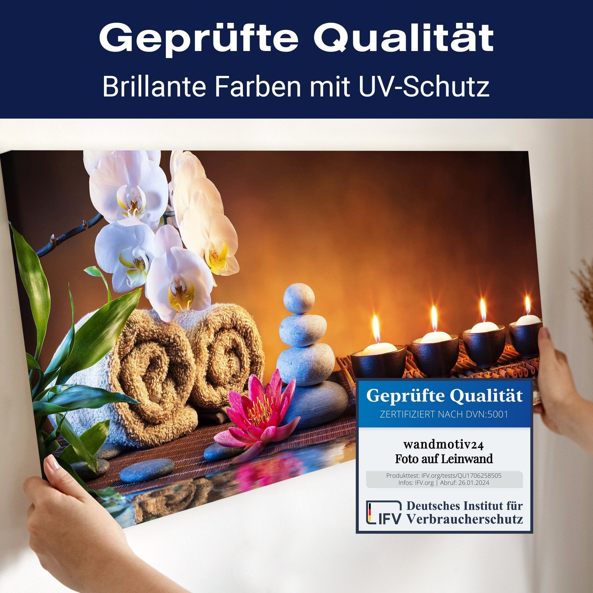 Leinwandbild Kerzen, Steine, Blüten, Wasser, Spa M1108 kaufen - Bild 4 Leinwandbild Kerzen, Steine, Blüten, Wasser, Spa M1108 kaufen - Bild 4