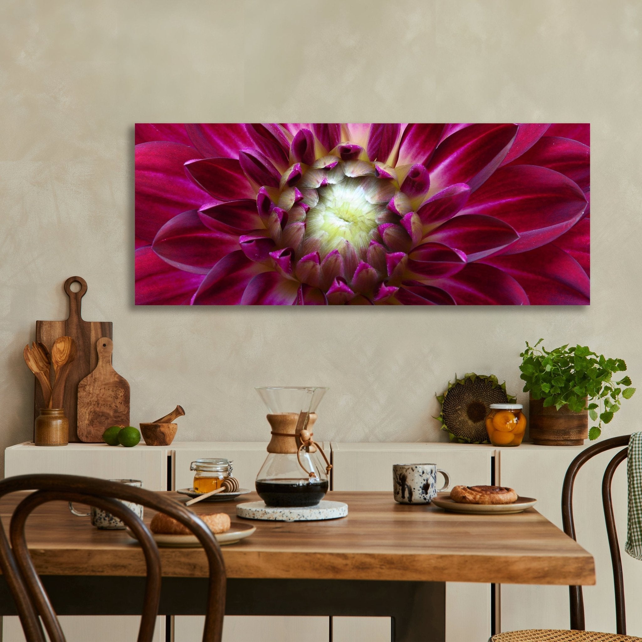 Leinwandbild Blume Blüte Aster pink M1122 kaufen - Bild 3 Leinwandbild Blume Blüte Aster pink M1122 kaufen - Bild 3