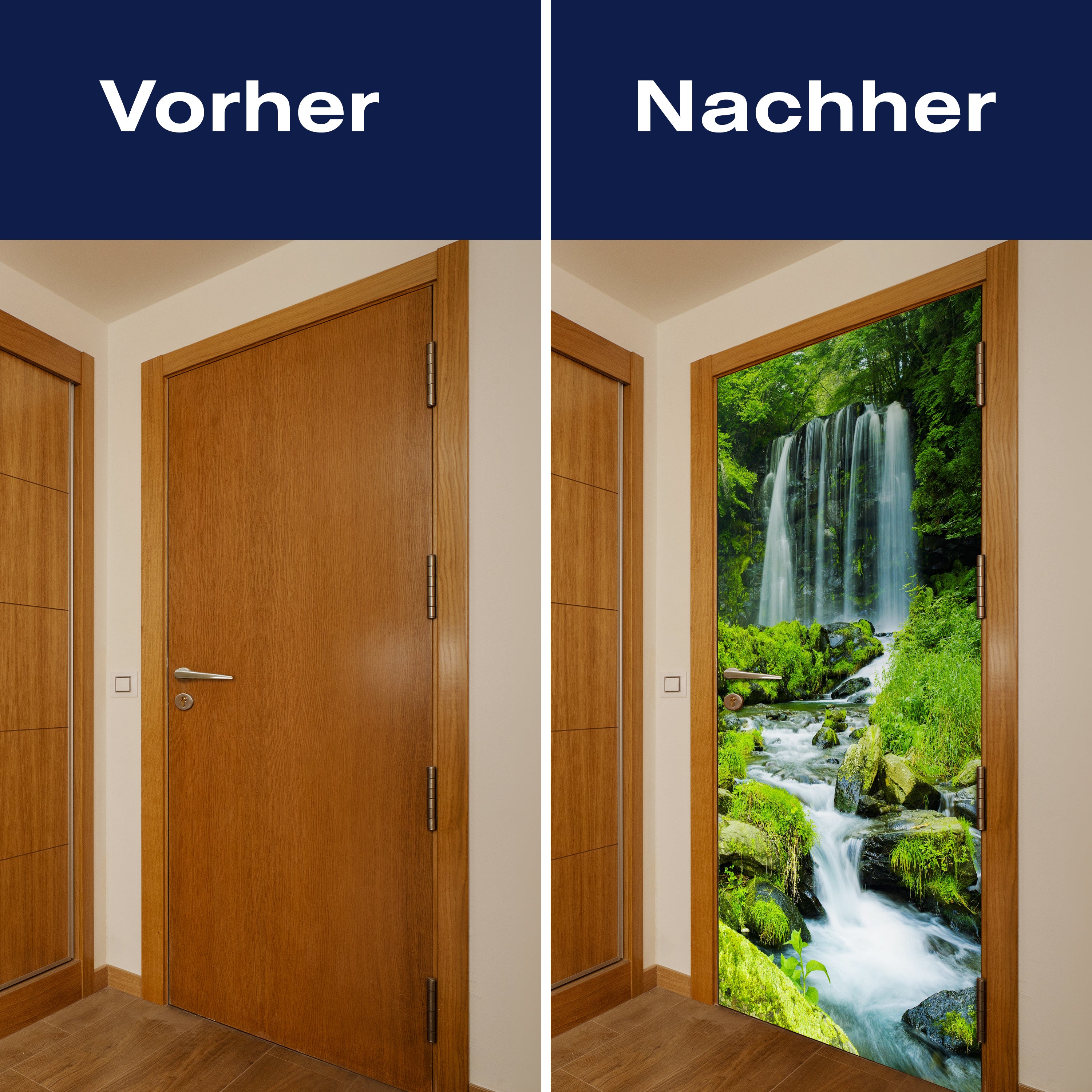 Türtapete Wasserfall im Dschungel, Wald, Wasser M1122 - Bild 10 Türtapete Wasserfall im Dschungel, Wald, Wasser M1122 - Bild 10