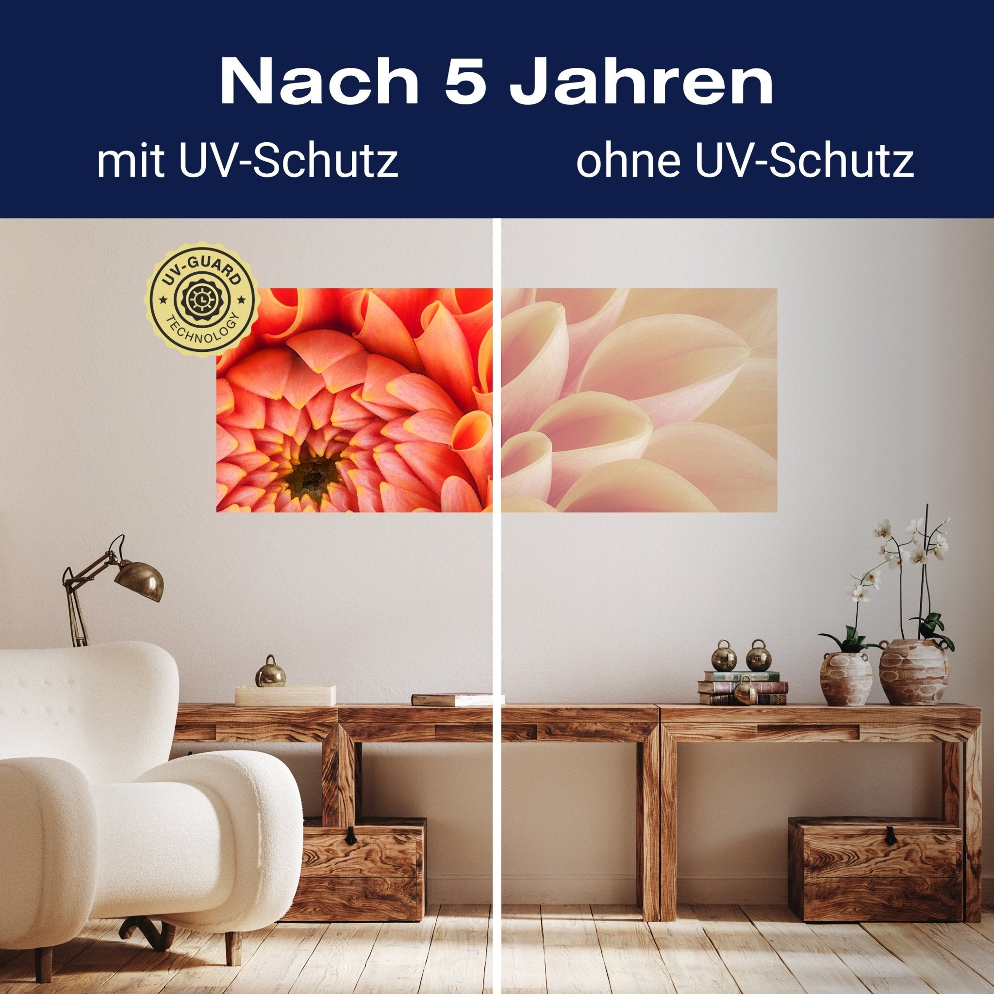 Leinwandbild Blume Blüte orange Chrysantheme M1124 kaufen - Bild 9 Leinwandbild Blume Blüte orange Chrysantheme M1124 kaufen - Bild 9