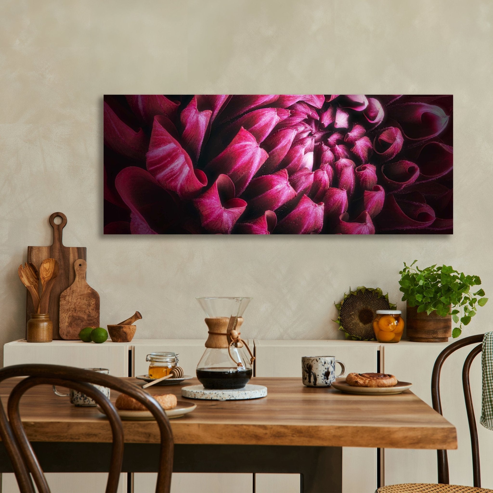 Leinwandbild Blume Blüte violett Chrysantheme M1125 kaufen - Bild 3 Leinwandbild Blume Blüte violett Chrysantheme M1125 kaufen - Bild 3