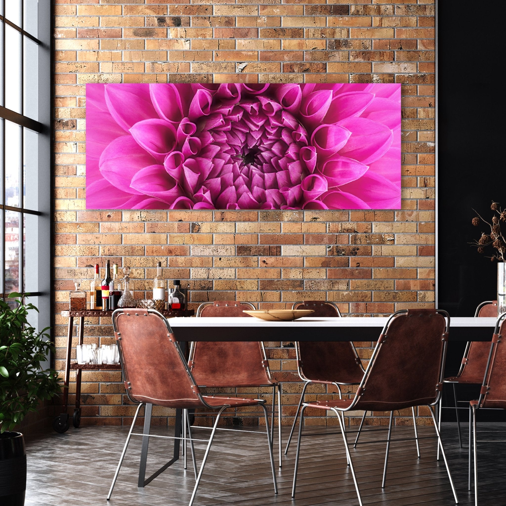Leinwandbild Blume Blüte rosa Chrysantheme M1127 kaufen - Bild 2 Leinwandbild Blume Blüte rosa Chrysantheme M1127 kaufen - Bild 2