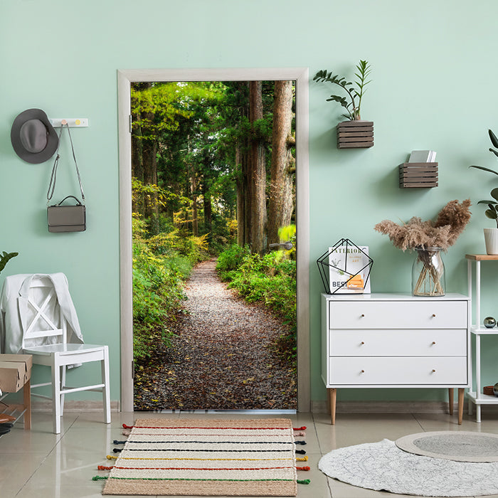 Türtapete Wander-weg in altem Wald, Bäume, Natur M1131 - Bild 1 Türtapete Wander-weg in altem Wald, Bäume, Natur M1131 - Bild 1