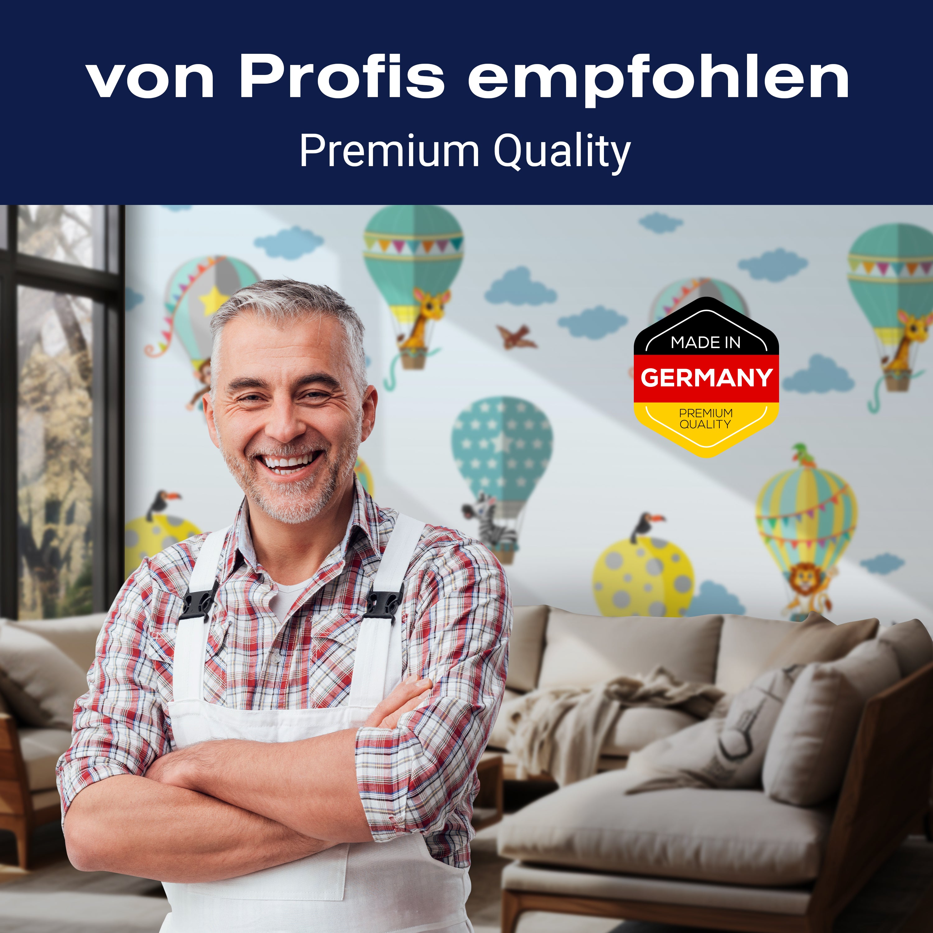 Fototapete Kinder Ballon Tiere M1132 - Bild 5 Fototapete Kinder Ballon Tiere M1132 - Bild 5