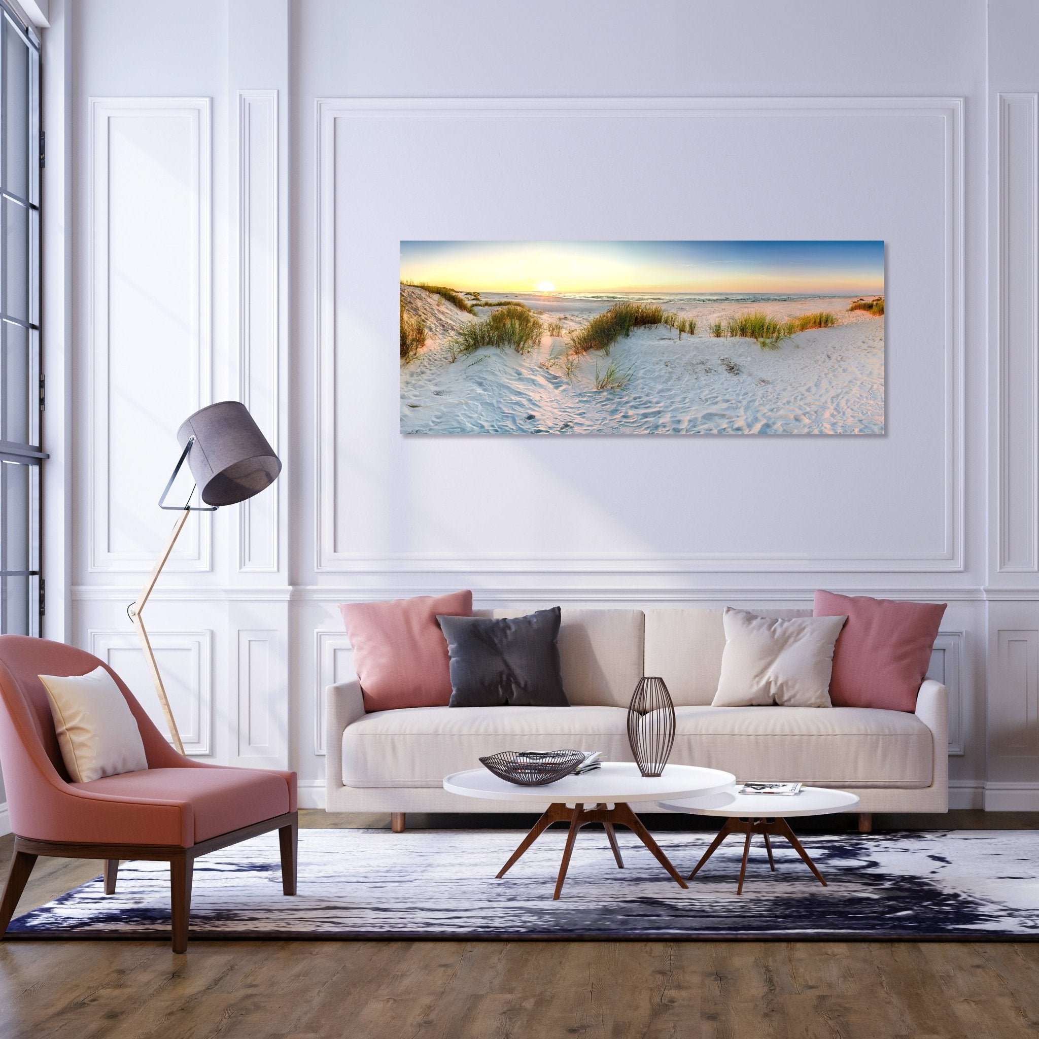 Leinwandbild Sonnenuntergang am Strand M1136 kaufen - Bild 2 Leinwandbild Sonnenuntergang am Strand M1136 kaufen - Bild 2