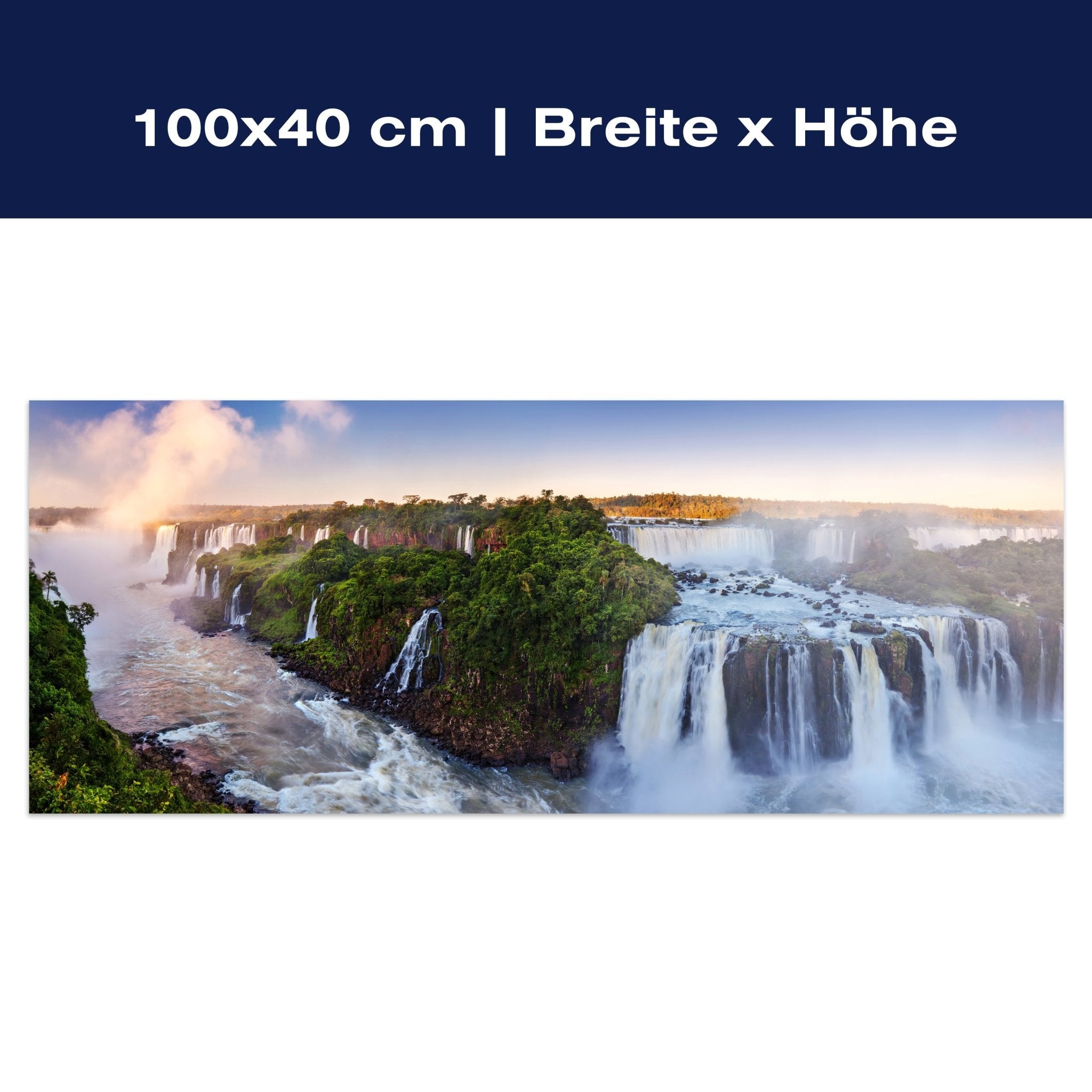 Leinwandbild Iguazú-Wasserfälle M1138 Leinwandbild Iguazú-Wasserfälle M1138