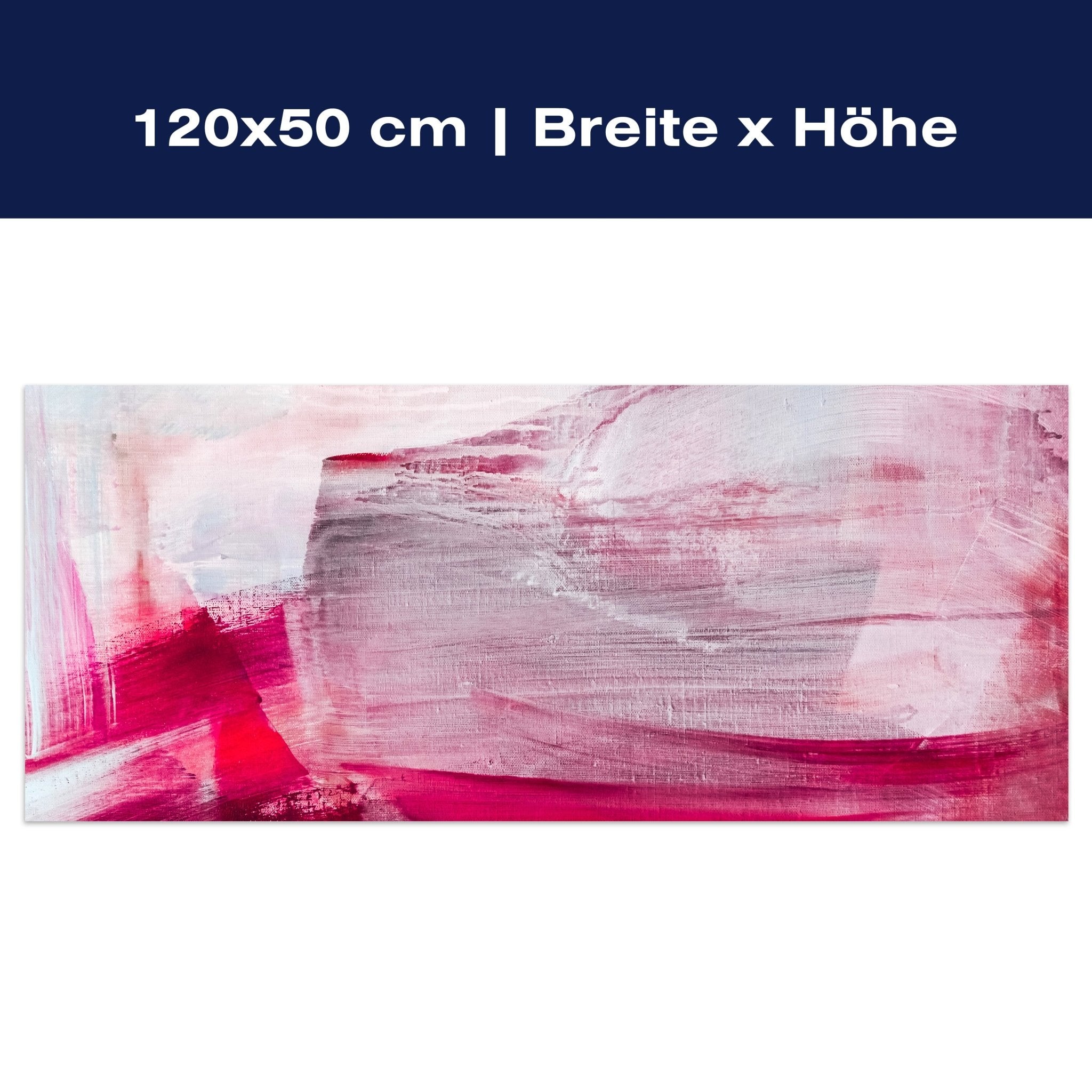 Leinwandbild Gemalte Leinwandstruktur M1150 Leinwandbild Gemalte Leinwandstruktur M1150