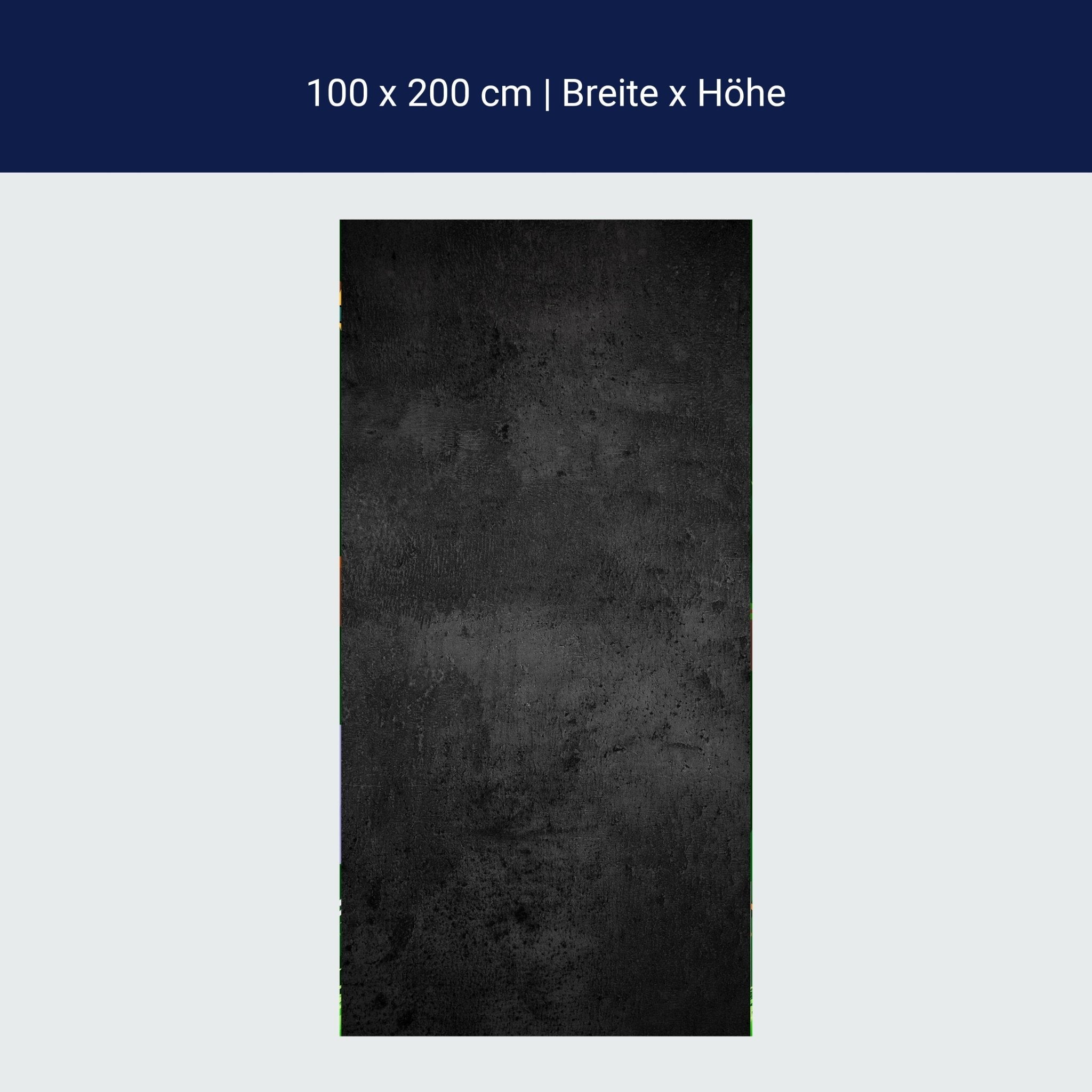 Türtapete Dunkle Betonwand, Schwarz, Mauer M1168 Türtapete Dunkle Betonwand, Schwarz, Mauer M1168