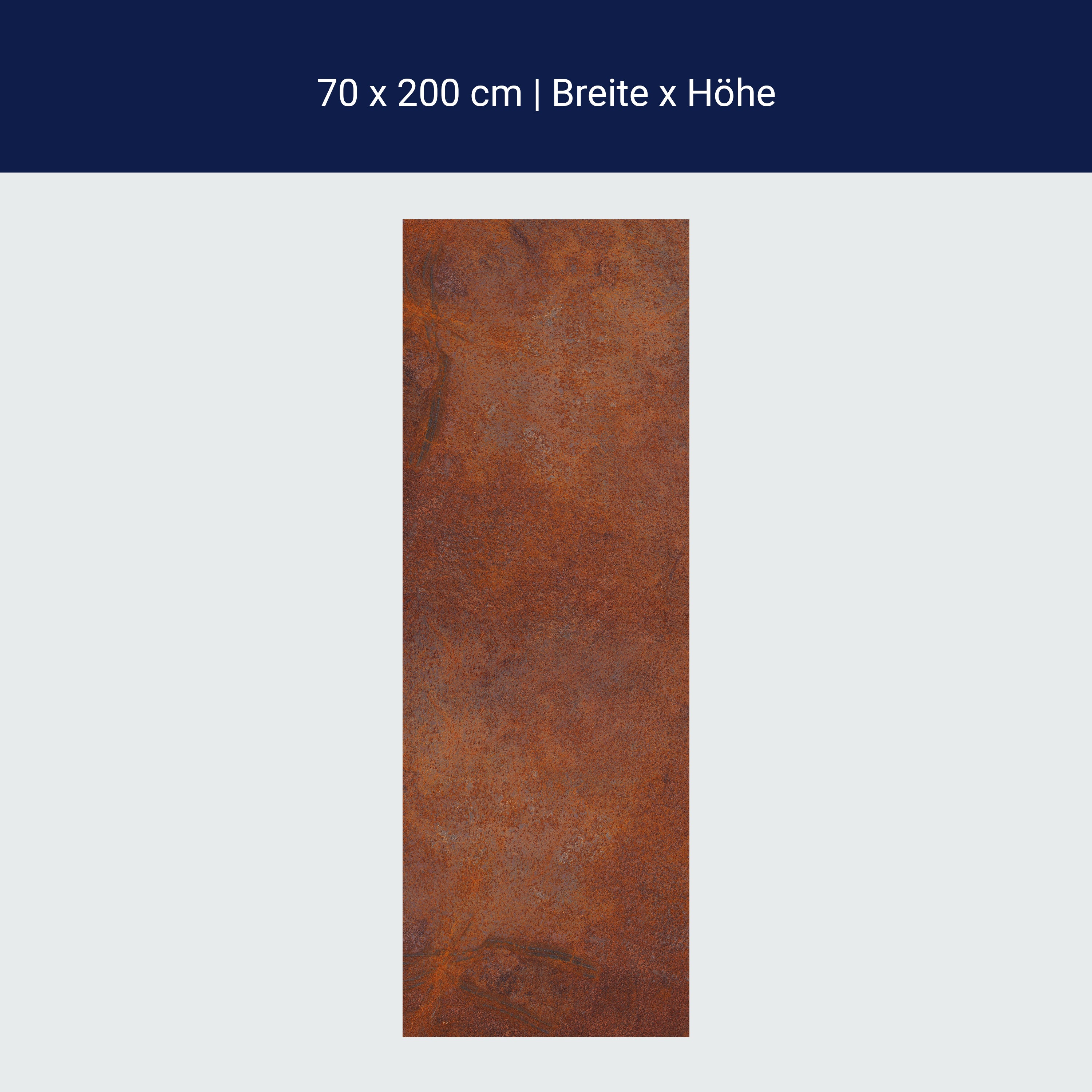 Türtapete rostige Platte, Metall, Grunge, Rost M1174 Türtapete rostige Platte, Metall, Grunge, Rost M1174