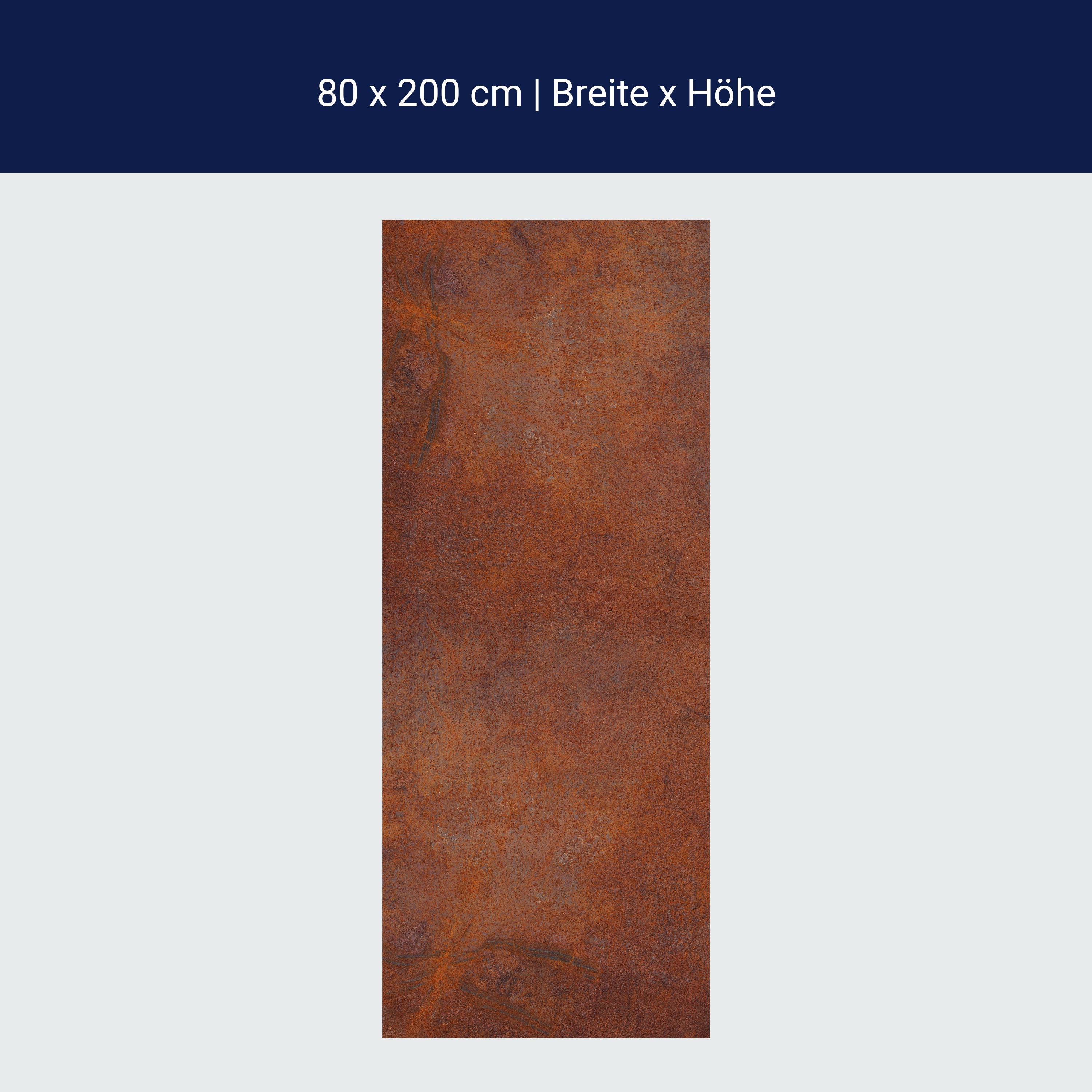 Türtapete rostige Platte, Metall, Grunge, Rost M1174 Türtapete rostige Platte, Metall, Grunge, Rost M1174