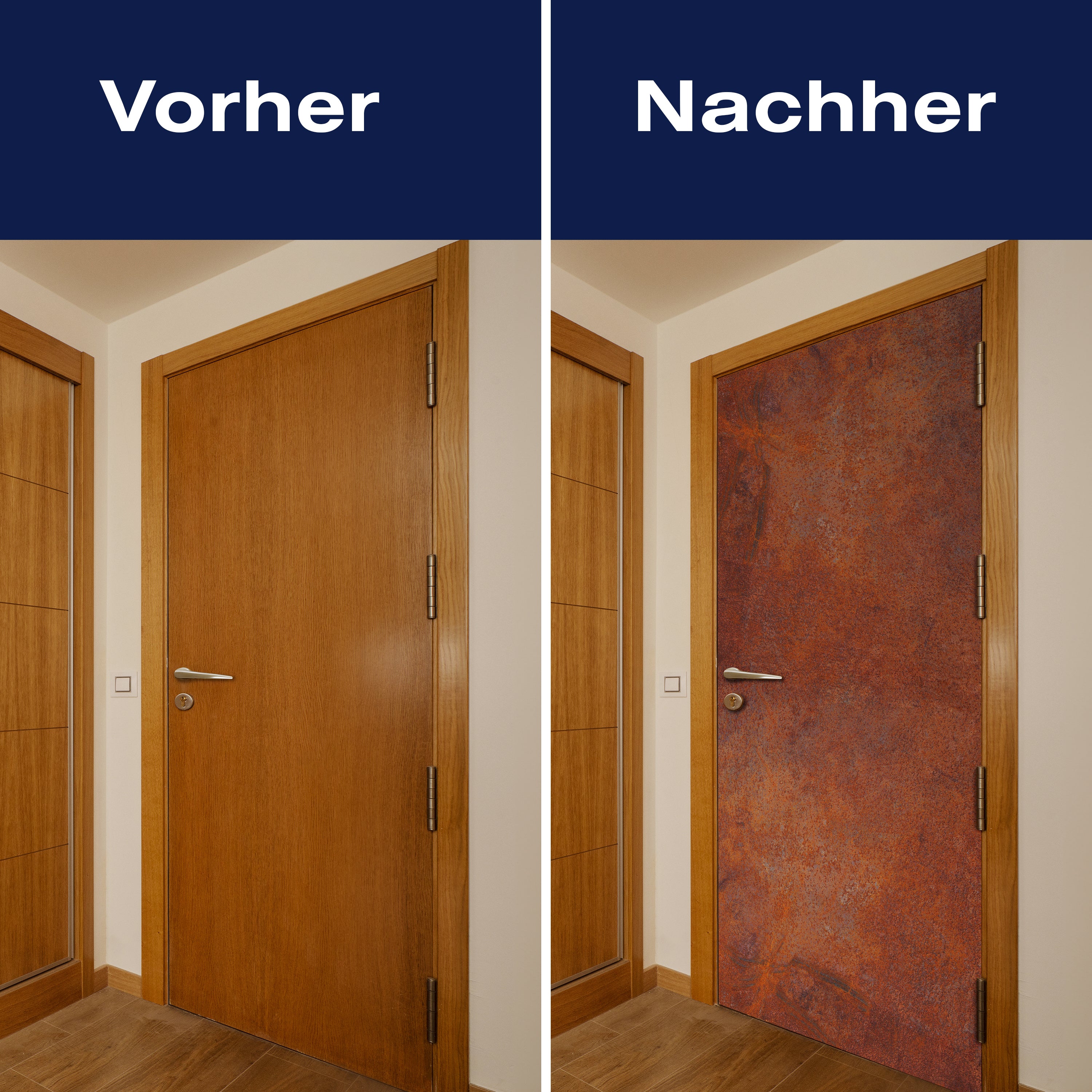 Türtapete rostige Platte, Metall, Grunge, Rost M1174 - Bild 10 Türtapete rostige Platte, Metall, Grunge, Rost M1174 - Bild 10