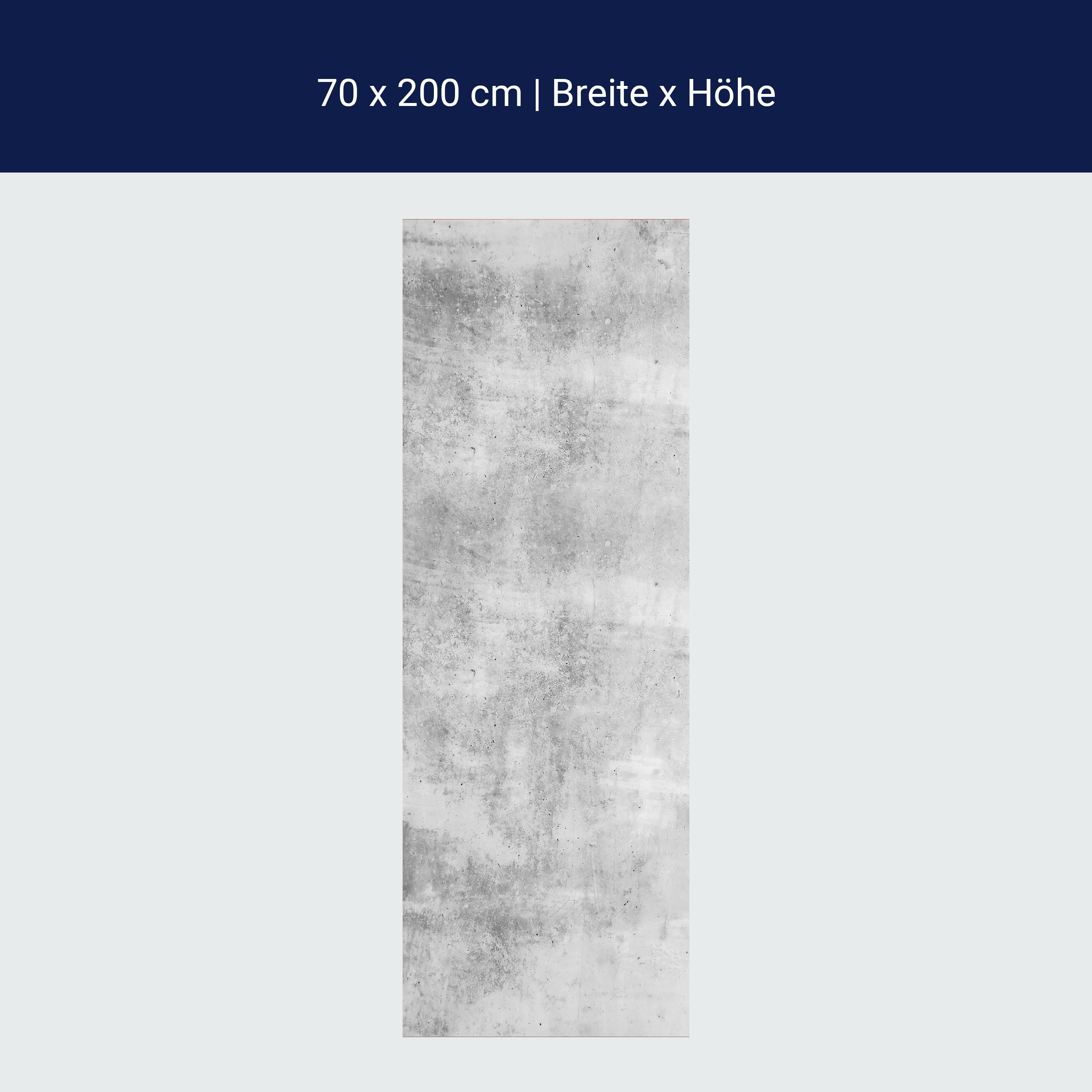 Türtapete helle Betonwand, Weiß, Grau M1179 Türtapete helle Betonwand, Weiß, Grau M1179