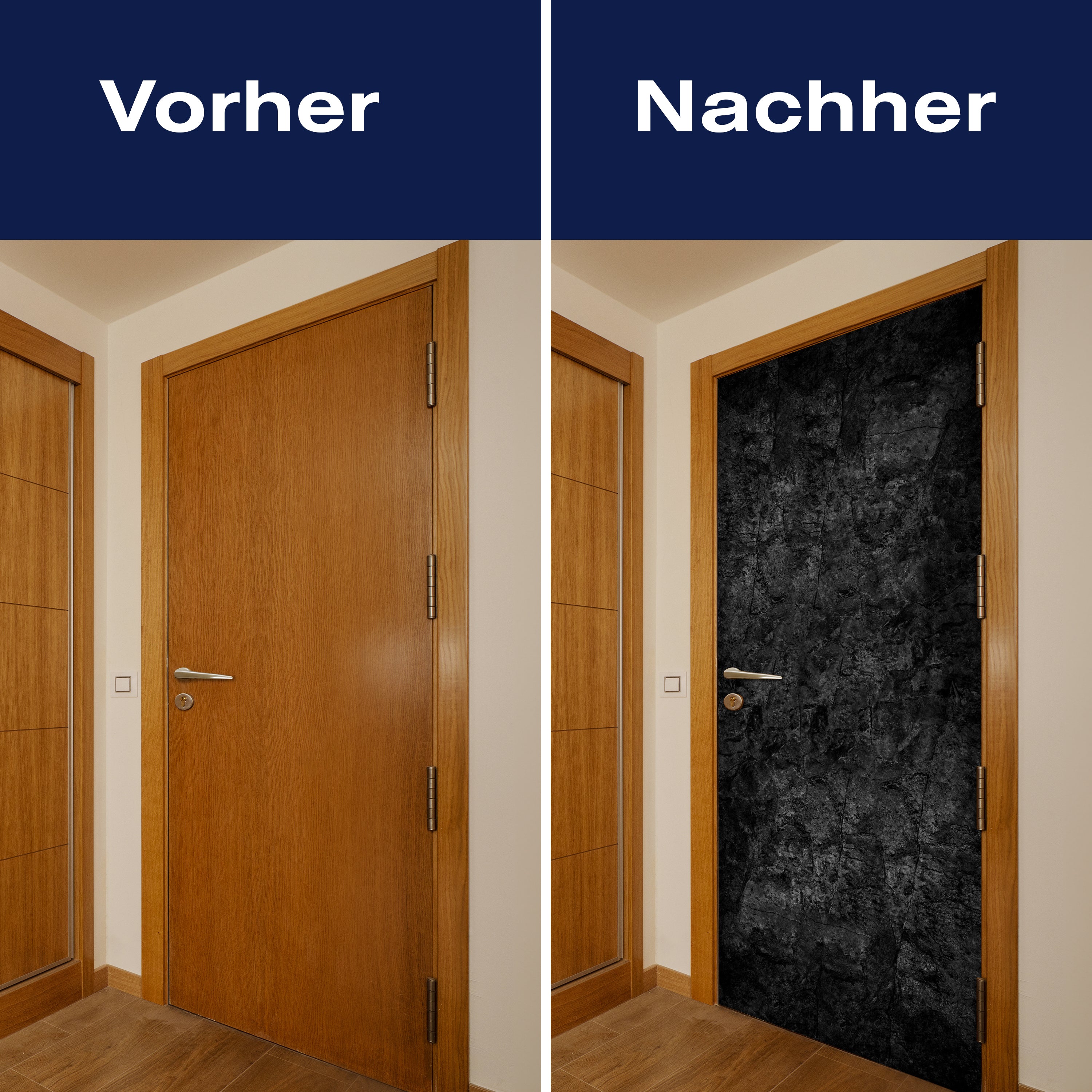 Türtapete schwarze Steinmauer, Risse, dunkel M1183 - Bild 10 Türtapete schwarze Steinmauer, Risse, dunkel M1183 - Bild 10