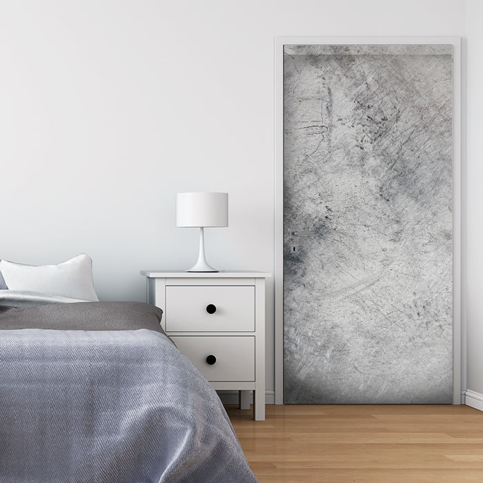 Türtapete alte Metallplatte, kratzer, Metall, Alu M1195 - Bild 1 Türtapete alte Metallplatte, kratzer, Metall, Alu M1195 - Bild 1