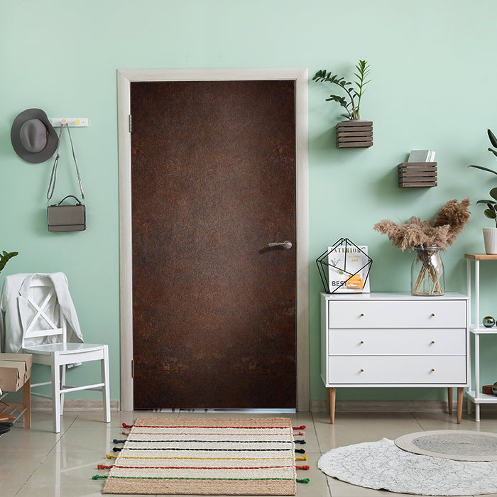 Türtapete rostige Metall Platte, Rost, dunkelrot M1197 - Bild 1 Türtapete rostige Metall Platte, Rost, dunkelrot M1197 - Bild 1