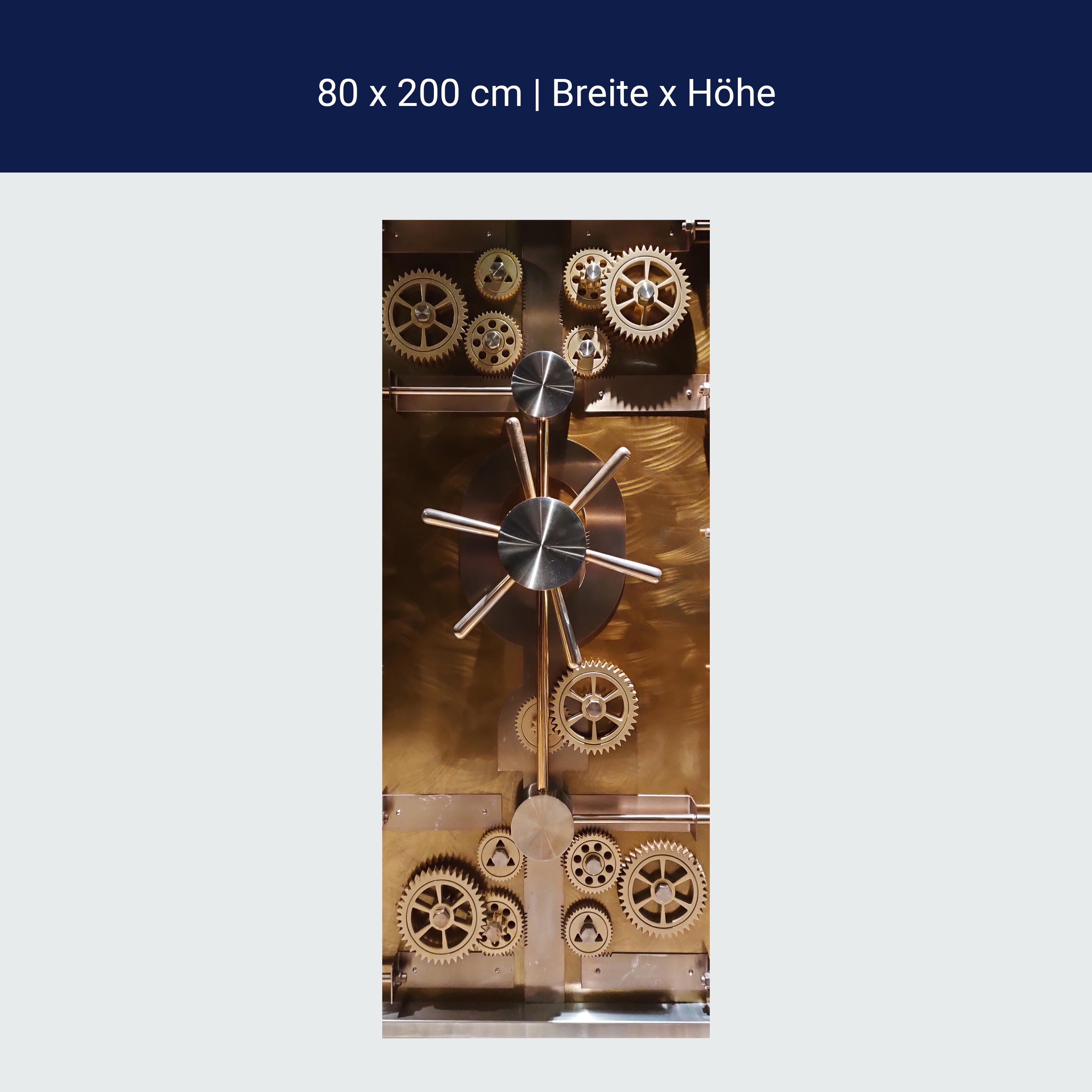 Türtapete Tresor Tür Zahnräder, Safe, Zahnrad M1206 Türtapete Tresor Tür Zahnräder, Safe, Zahnrad M1206