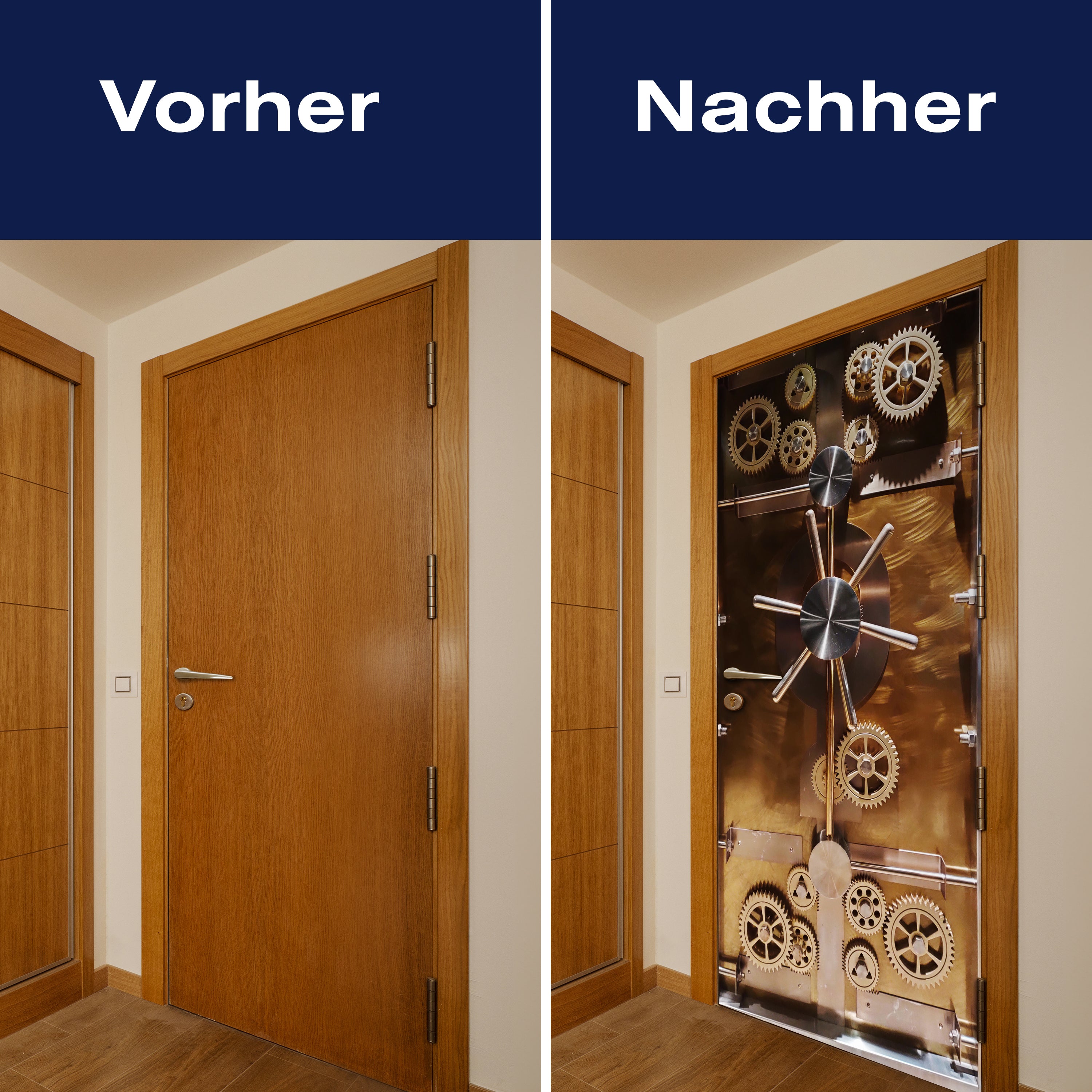 Türtapete Tresor Tür Zahnräder, Safe, Zahnrad M1206 - Bild 10 Türtapete Tresor Tür Zahnräder, Safe, Zahnrad M1206 - Bild 10