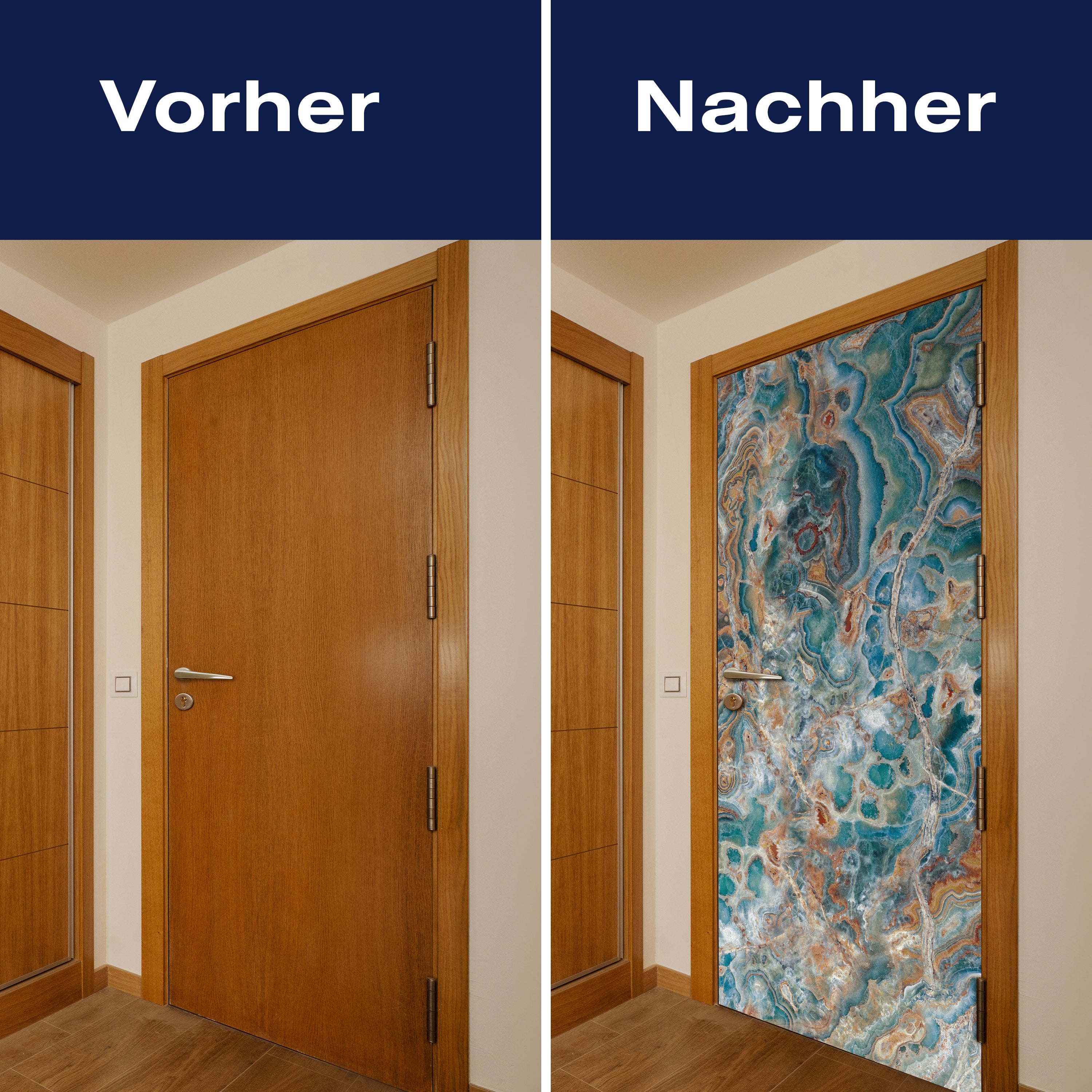 Türtapete Naturstein Blau Braun, Steine, Muster M1216 - Bild 10 Türtapete Naturstein Blau Braun, Steine, Muster M1216 - Bild 10