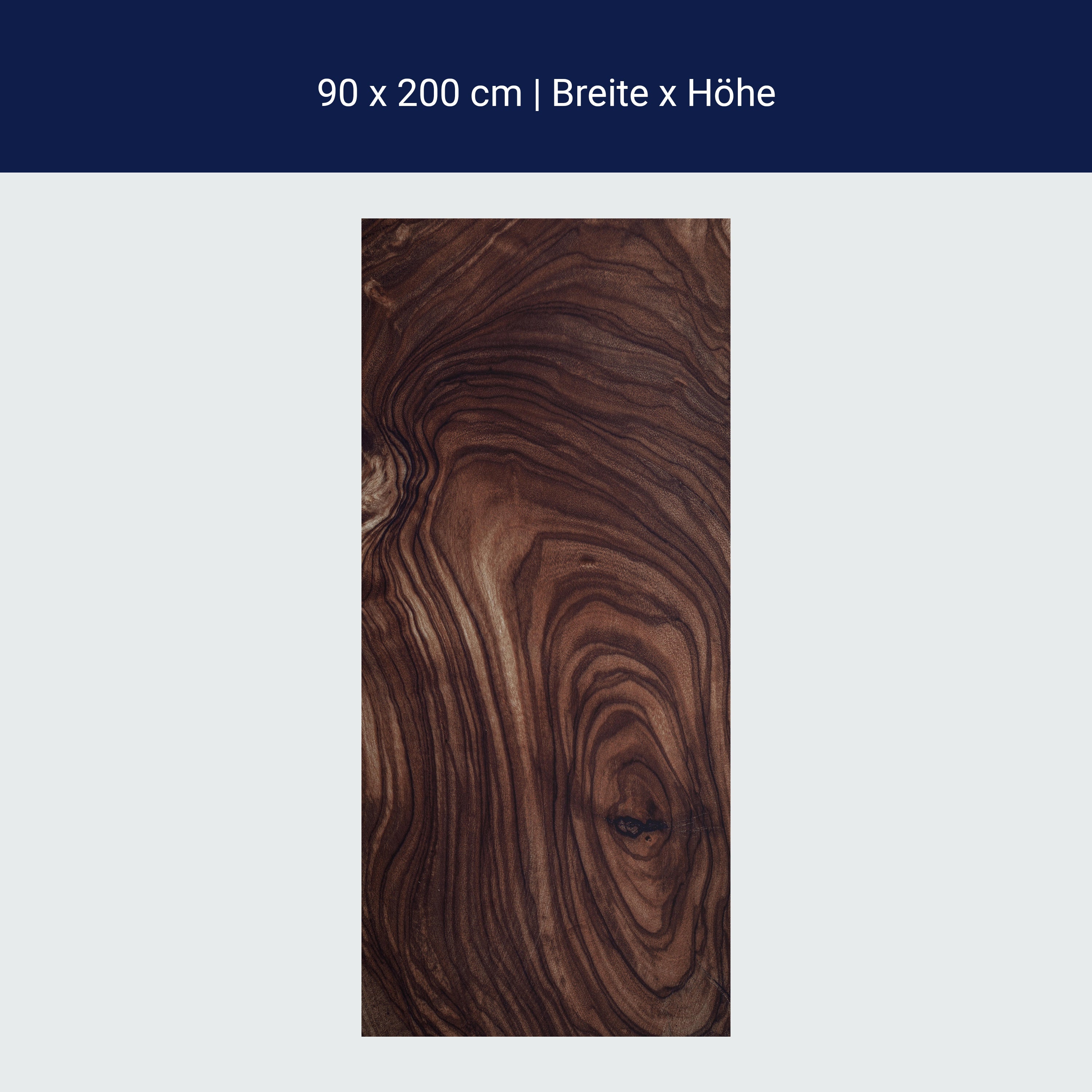 Türtapete Nussbaum Holz, dunkles Holz, Braun M1217 Türtapete Nussbaum Holz, dunkles Holz, Braun M1217