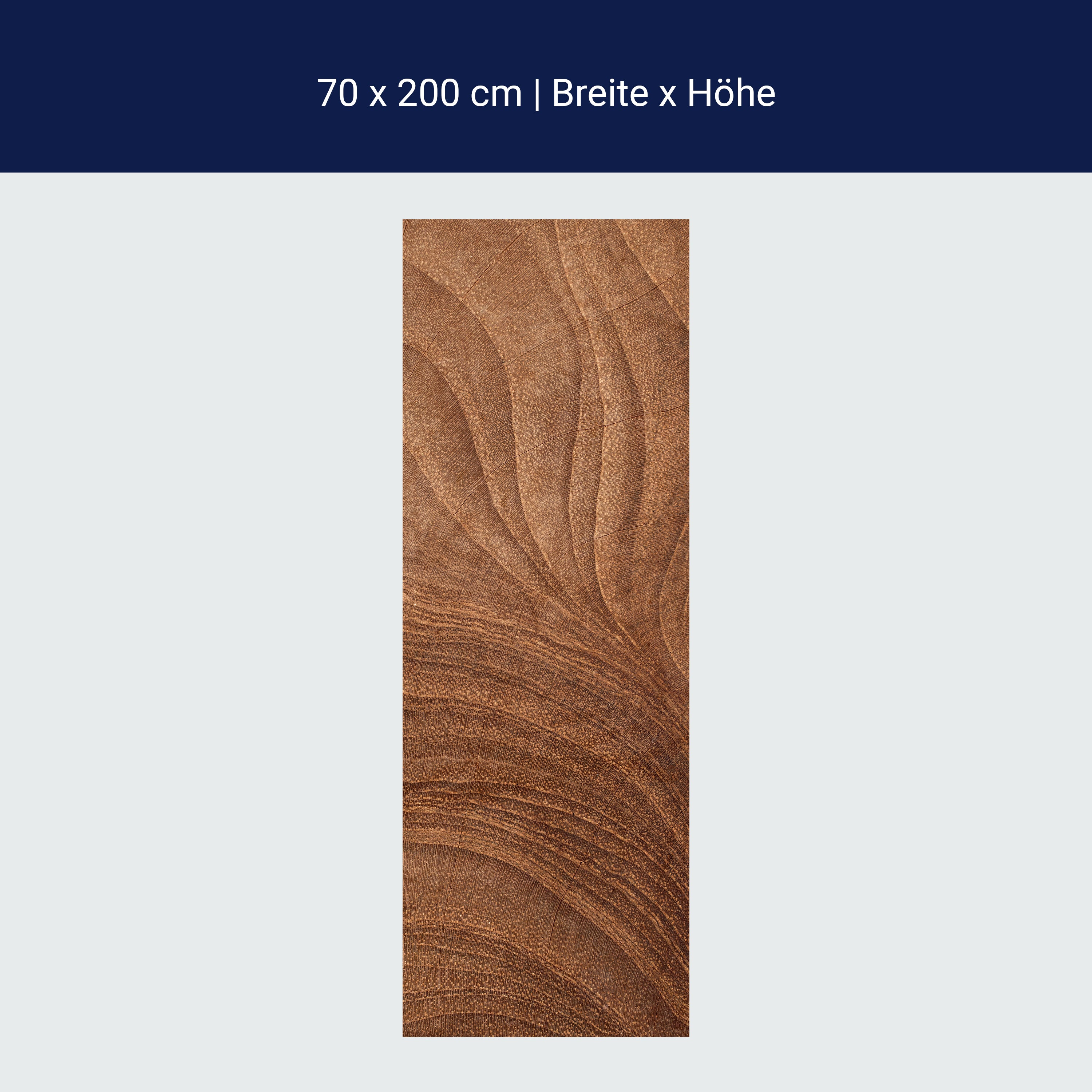 Türtapete Holz Maserung, Wellen, Natur, Echtholz M1219 Türtapete Holz Maserung, Wellen, Natur, Echtholz M1219