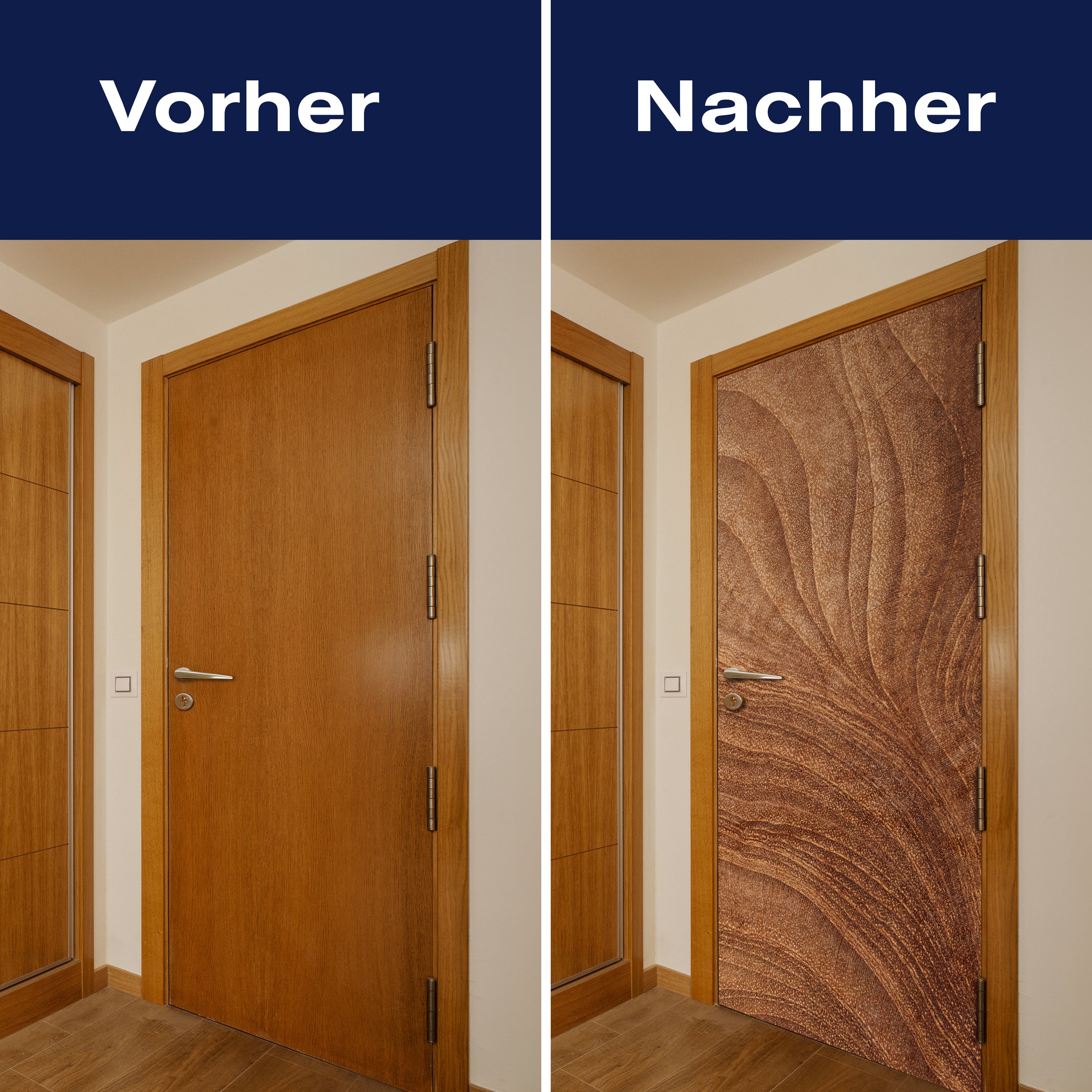 Türtapete Holz Maserung, Wellen, Natur, Echtholz M1219 - Bild 10 Türtapete Holz Maserung, Wellen, Natur, Echtholz M1219 - Bild 10
