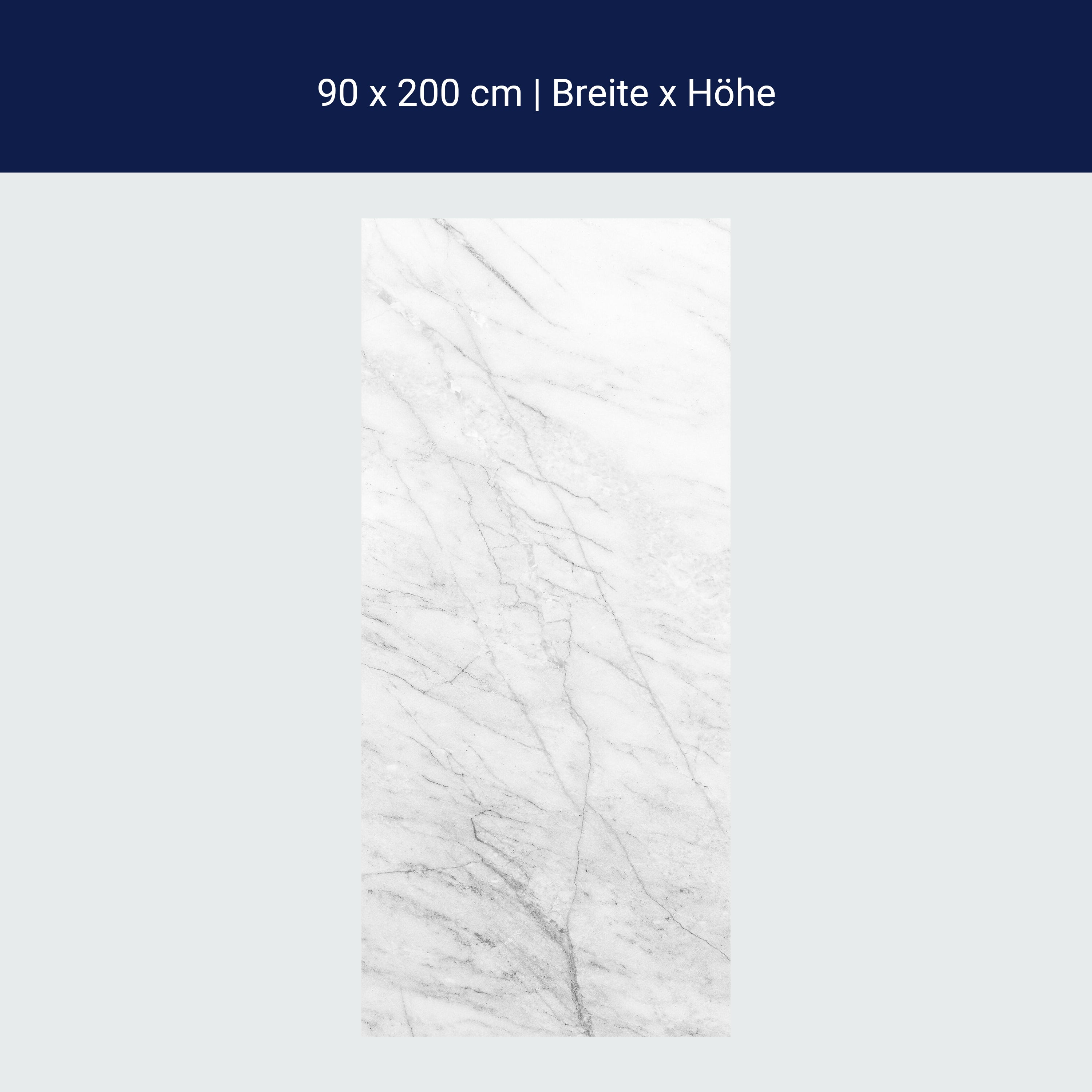 Türtapete weißer Marmor, Naturstein, Stein, Muster M1220 Türtapete weißer Marmor, Naturstein, Stein, Muster M1220