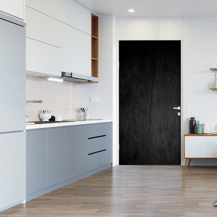 Türtapete Schwarzes Holz, Echtholz Schwarz M1224 - Bild 1 Türtapete Schwarzes Holz, Echtholz Schwarz M1224 - Bild 1