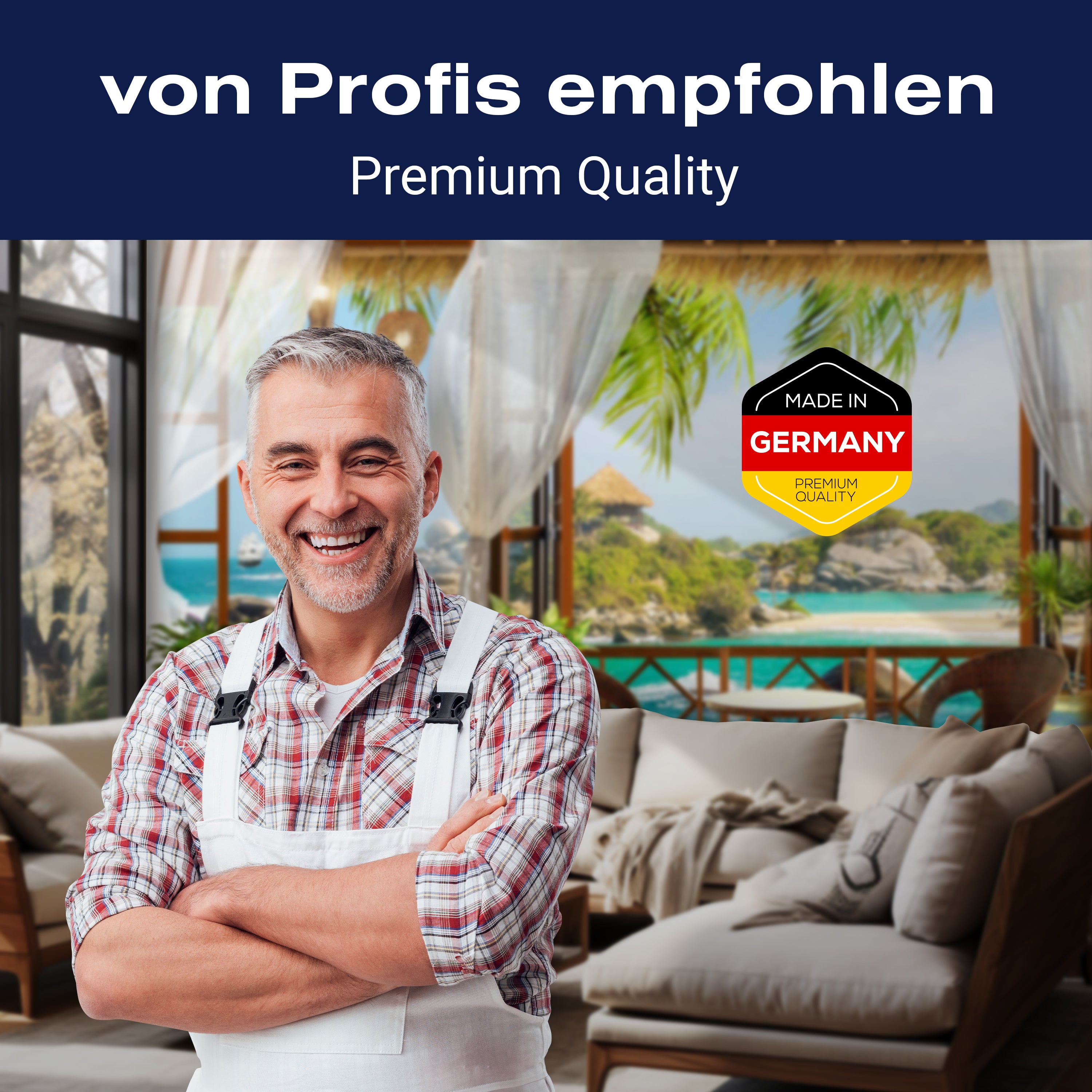 Fototapete Tropical Meer-blick Balkon M1231 - Bild 5 Fototapete Tropical Meer-blick Balkon M1231 - Bild 5