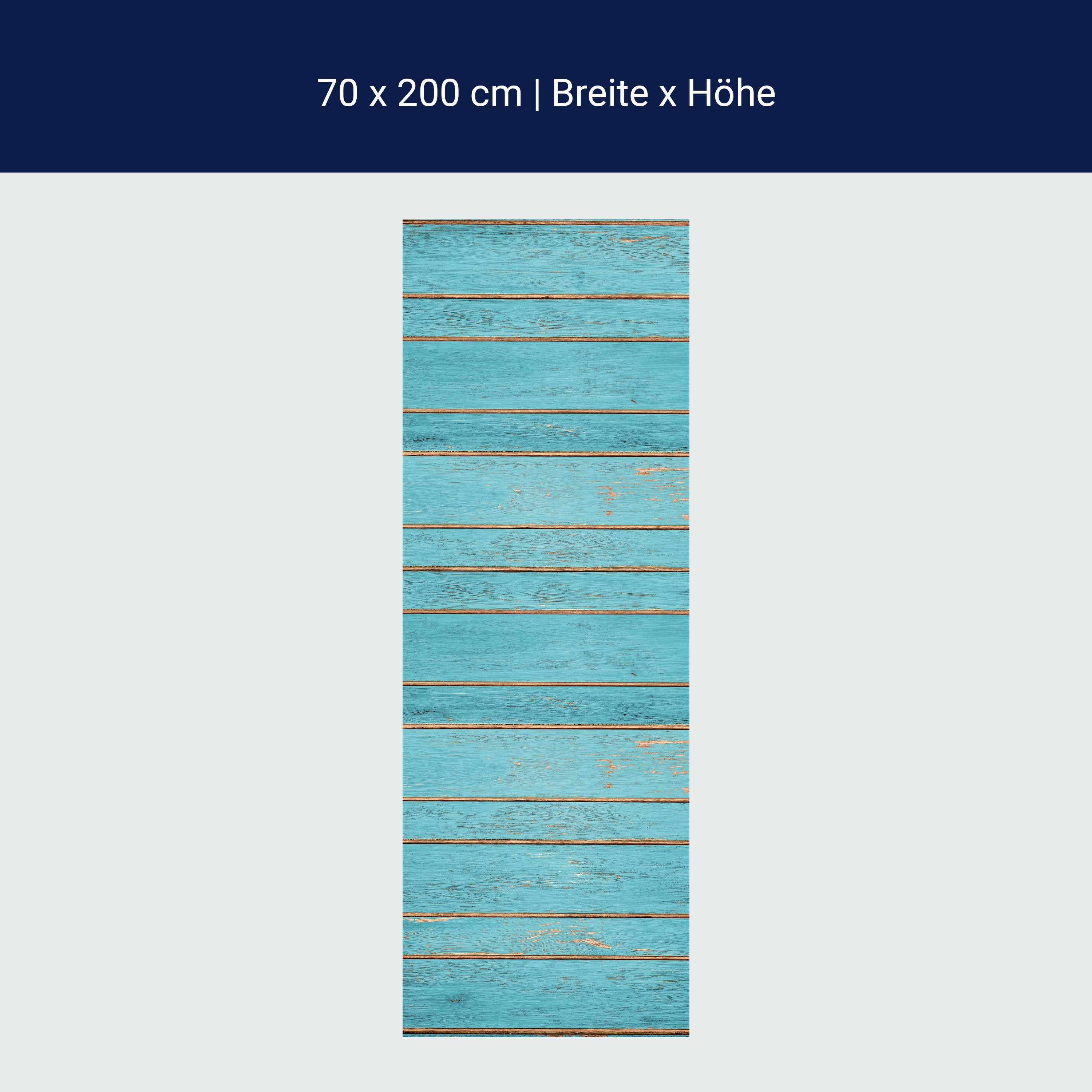Türtapete blaue Holzplatten, Muster, Holz, blau M1238 Türtapete blaue Holzplatten, Muster, Holz, blau M1238