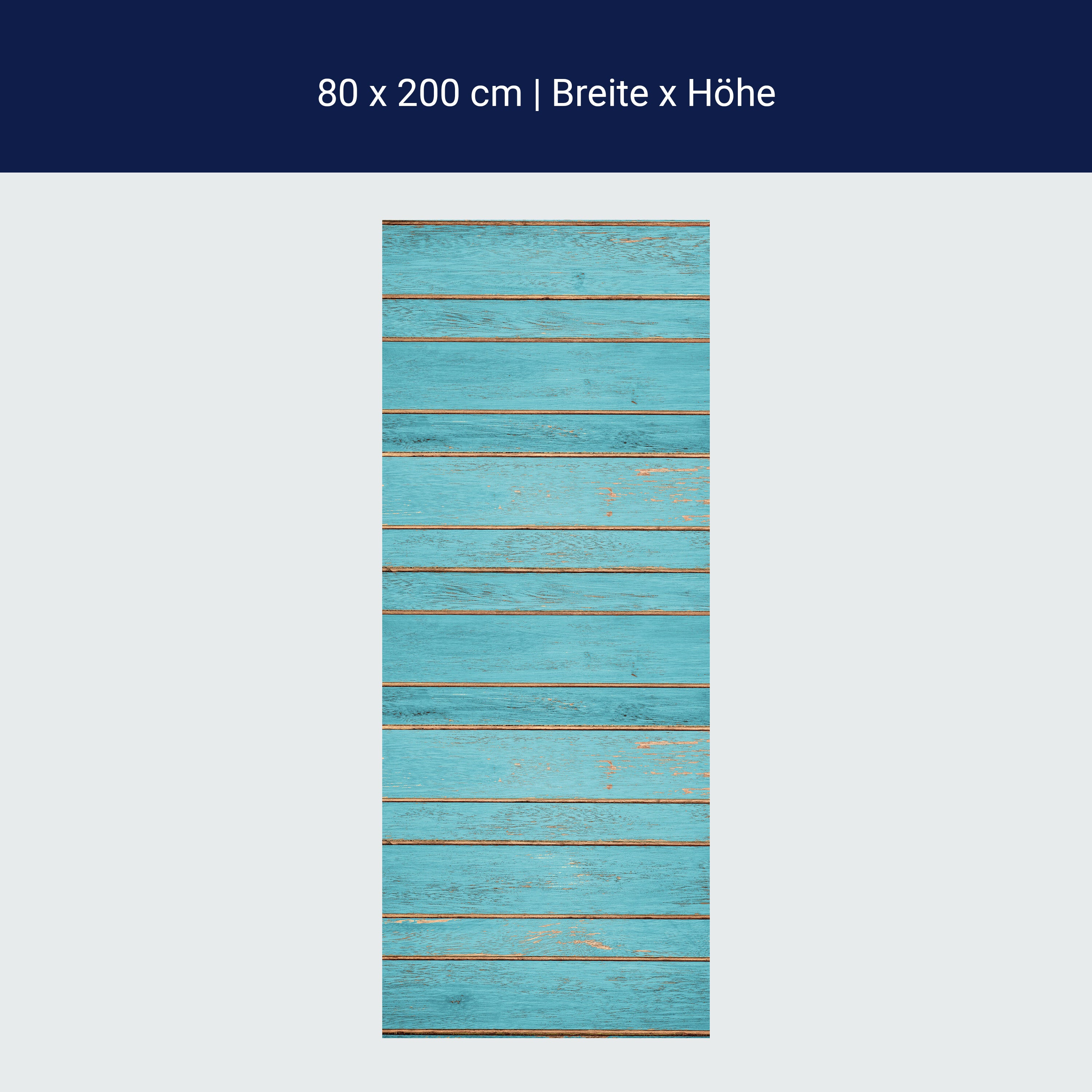 Türtapete blaue Holzplatten, Muster, Holz, blau M1238 Türtapete blaue Holzplatten, Muster, Holz, blau M1238