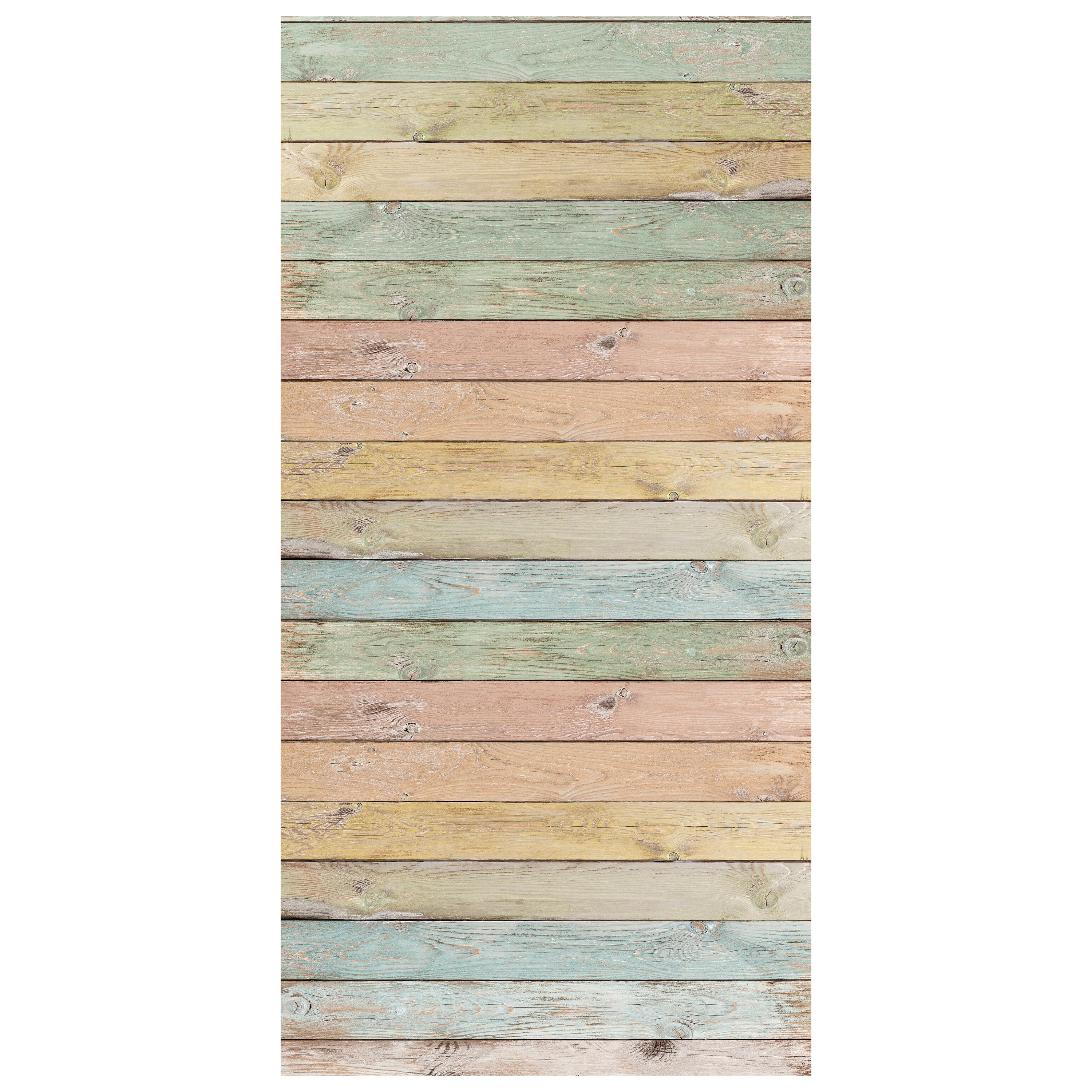 Türtapete bunte Holzplatte, Palisaden, bunt, Holz M1239 - Bild 2 Türtapete bunte Holzplatte, Palisaden, bunt, Holz M1239 - Bild 2