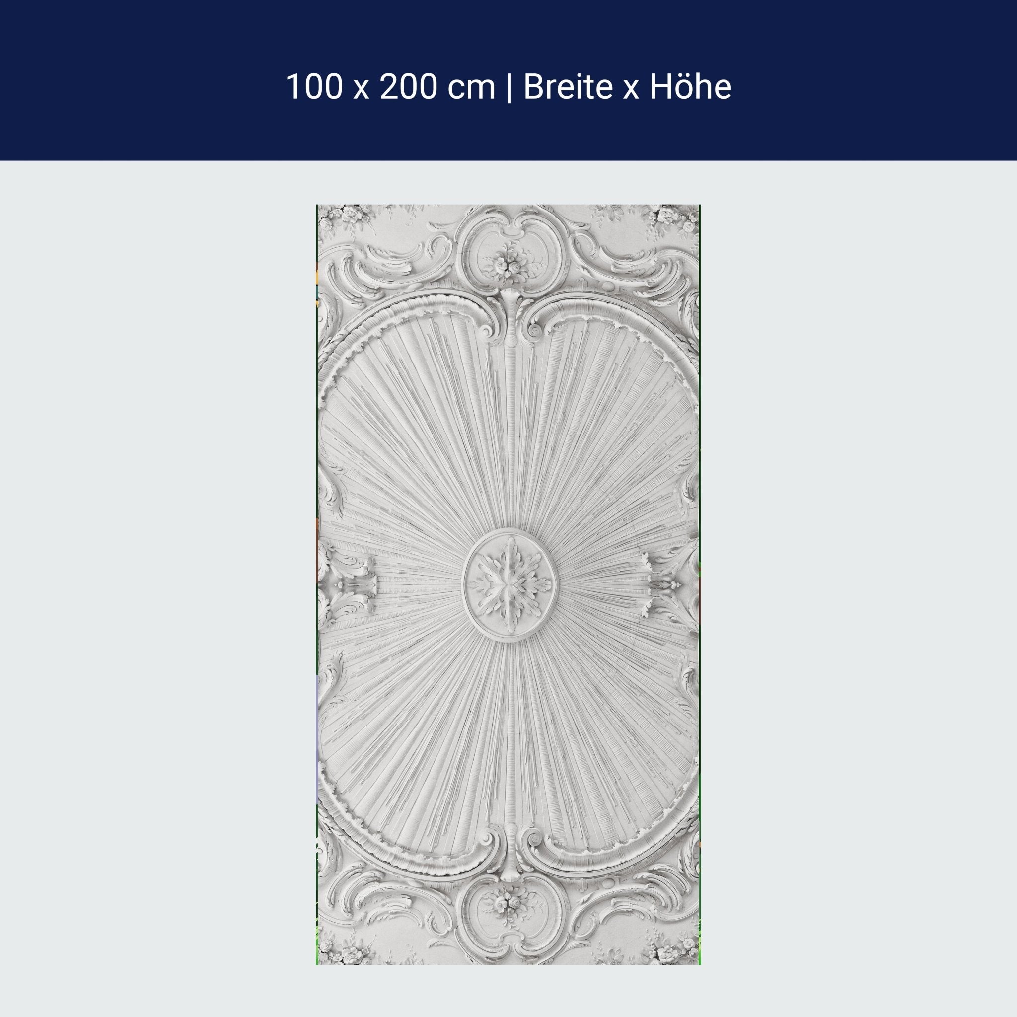 Türtapete Stuck Decke, Muster, Formen, Deko M1315 Türtapete Stuck Decke, Muster, Formen, Deko M1315