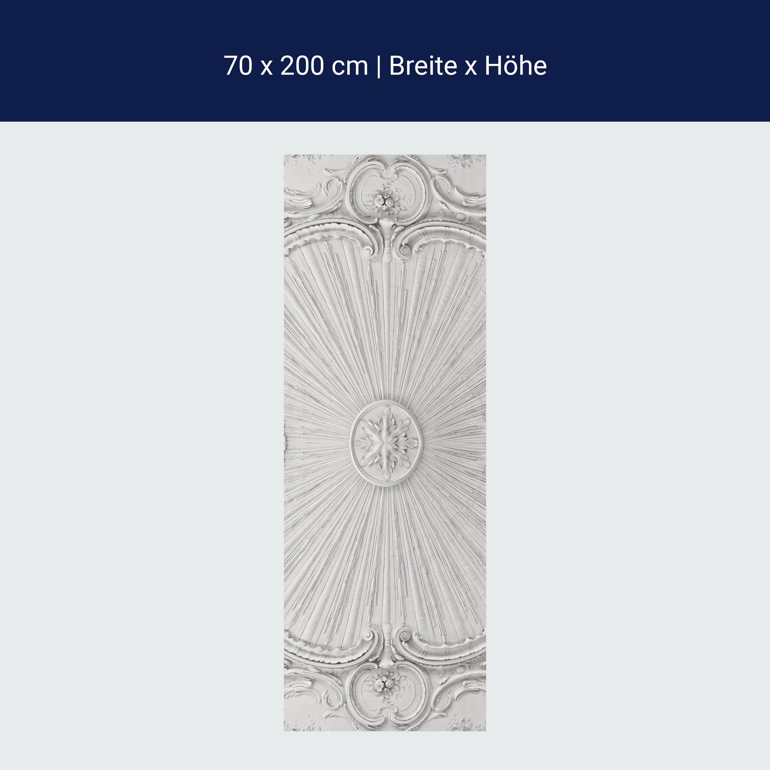 Türtapete Stuck Decke, Muster, Formen, Deko M1315 Türtapete Stuck Decke, Muster, Formen, Deko M1315