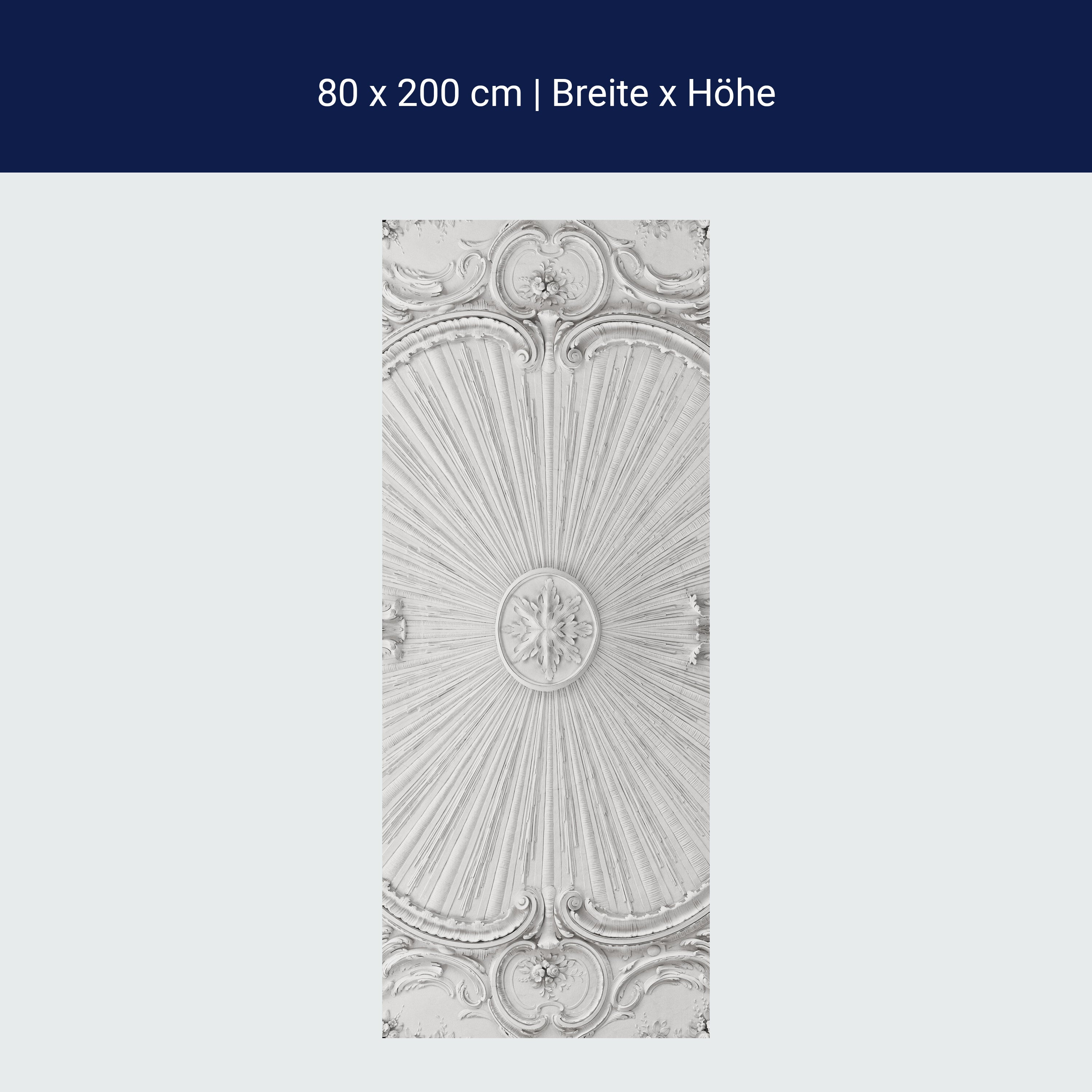 Türtapete Stuck Decke, Muster, Formen, Deko M1315 Türtapete Stuck Decke, Muster, Formen, Deko M1315