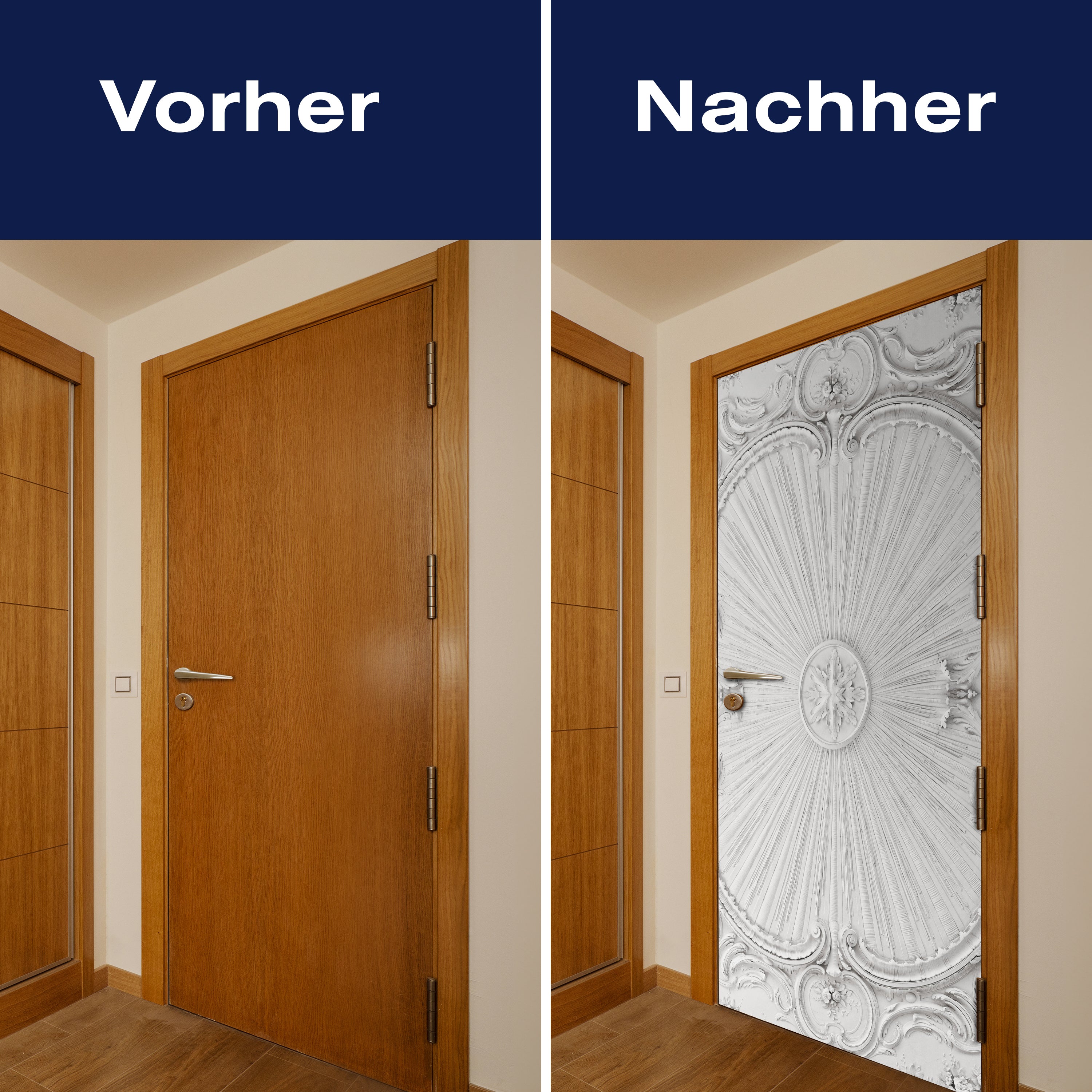 Türtapete Stuck Decke, Muster, Formen, Deko M1315 - Bild 10 Türtapete Stuck Decke, Muster, Formen, Deko M1315 - Bild 10