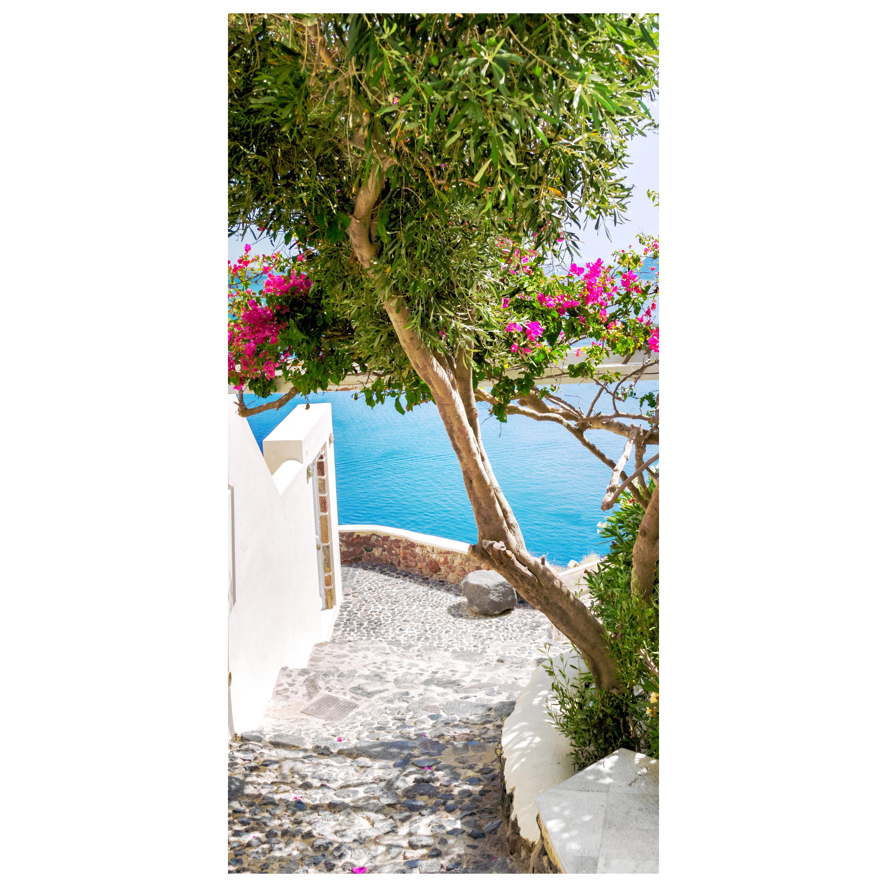 Türtapete Treppe mit Blick aufs Meer, Mediterran M1333 - Bild 2 Türtapete Treppe mit Blick aufs Meer, Mediterran M1333 - Bild 2